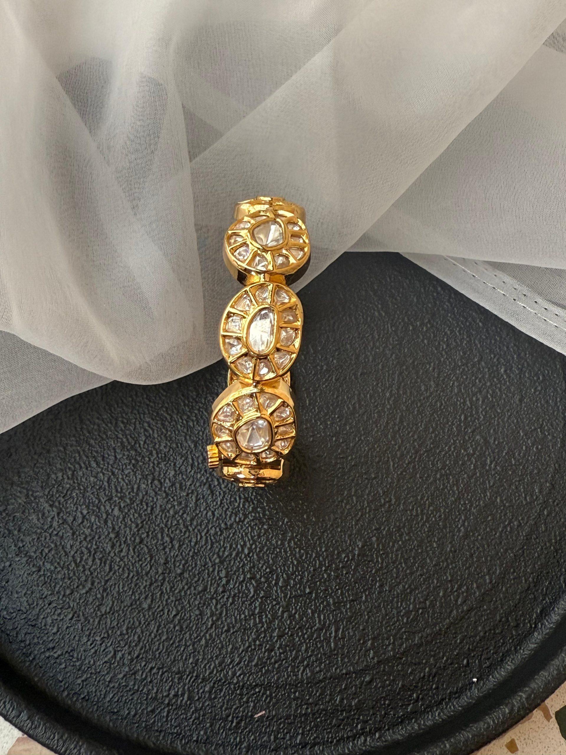 heer  Polki Bracelet image 0