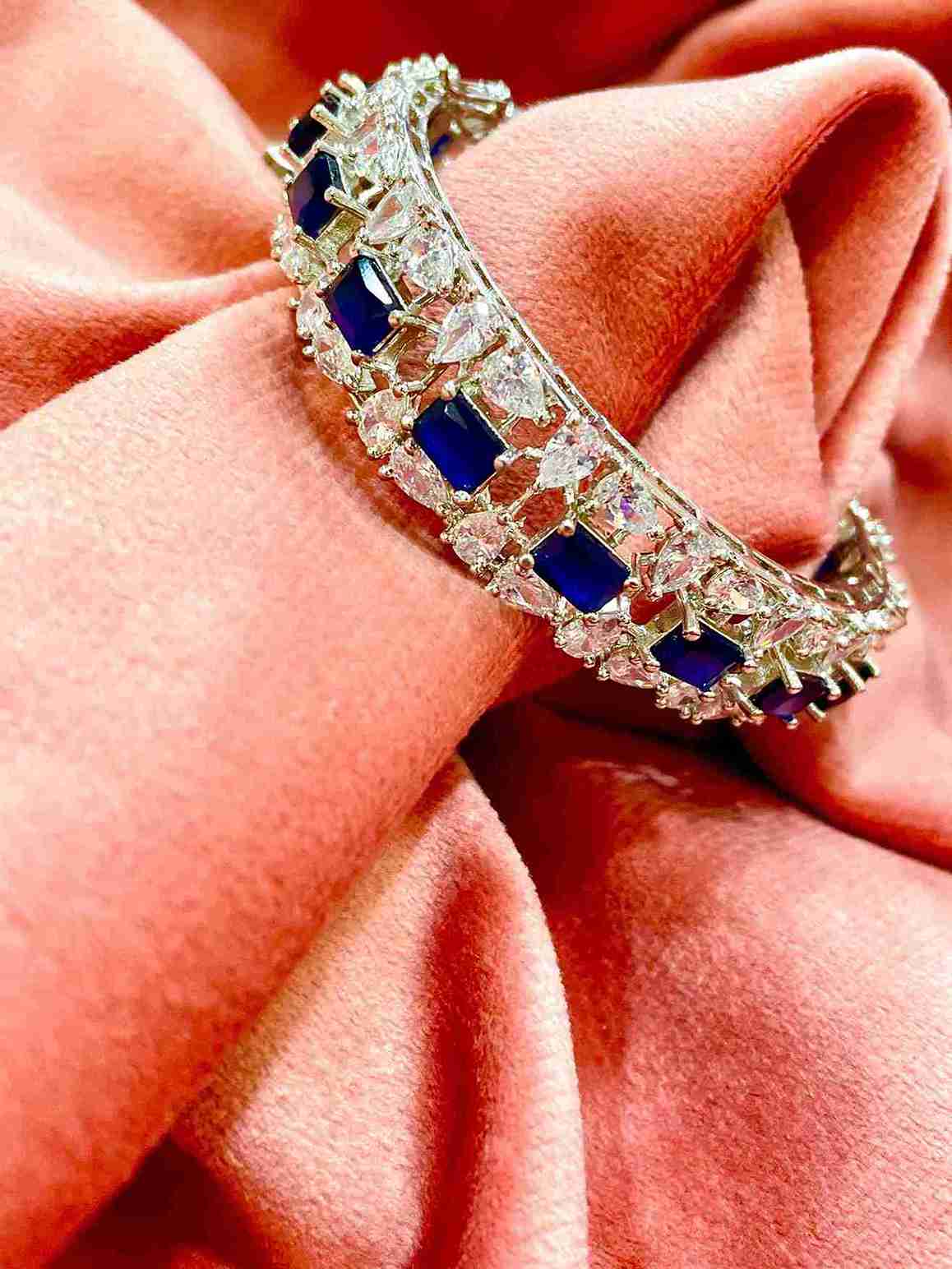 1 ASHIYANA BLUE BANGLES image 0