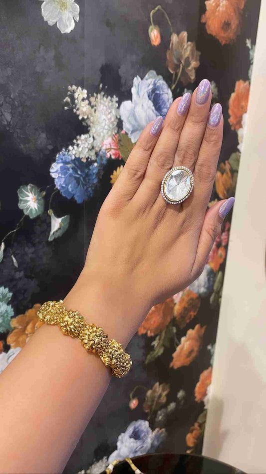 Inimai Gold Bangle image 0