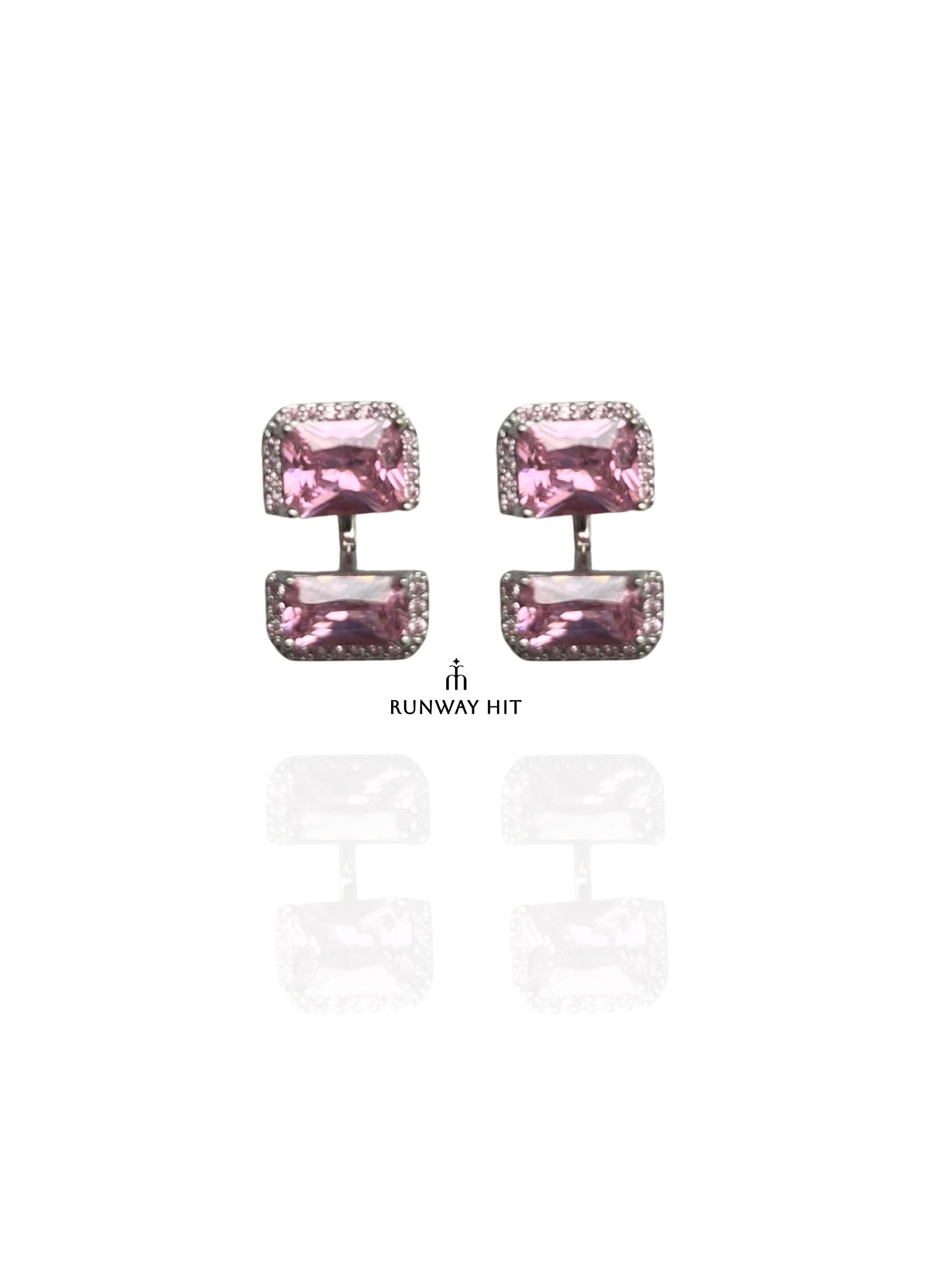 PINK DOUBLE SIDED STUD