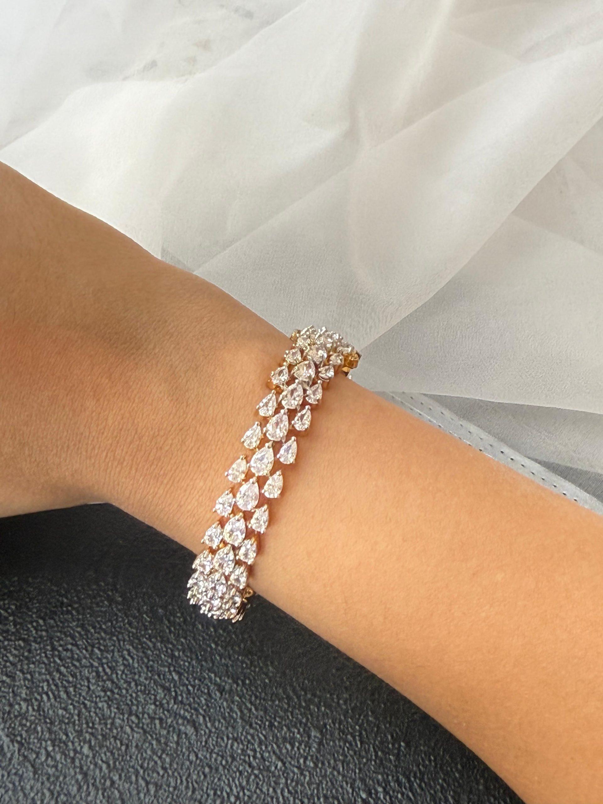 Kavya Diamond Kada (Gold) image 0