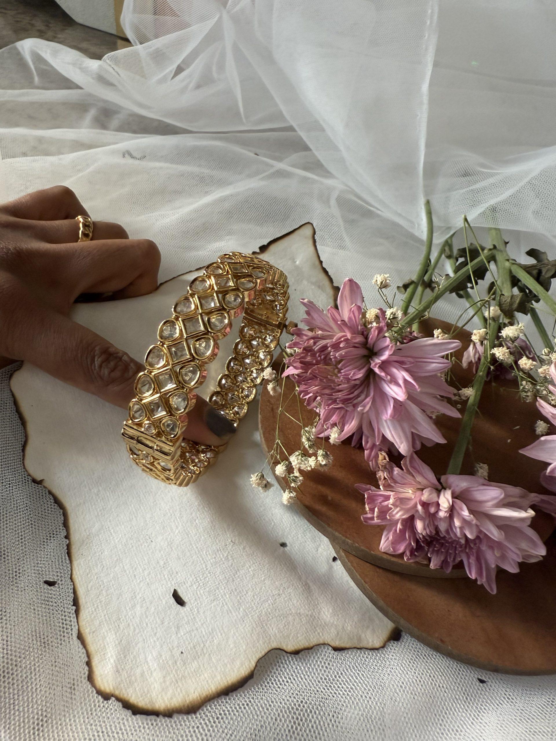 Kiran Polki Bangle image 0