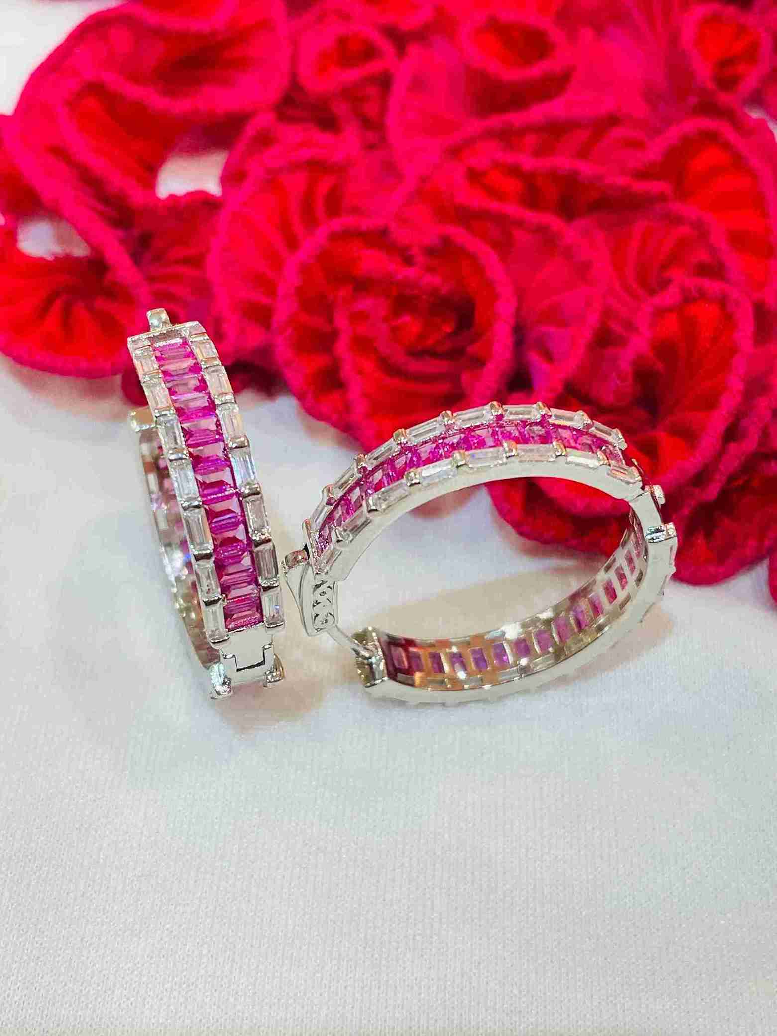 Ophelia Pink Hoops image 0
