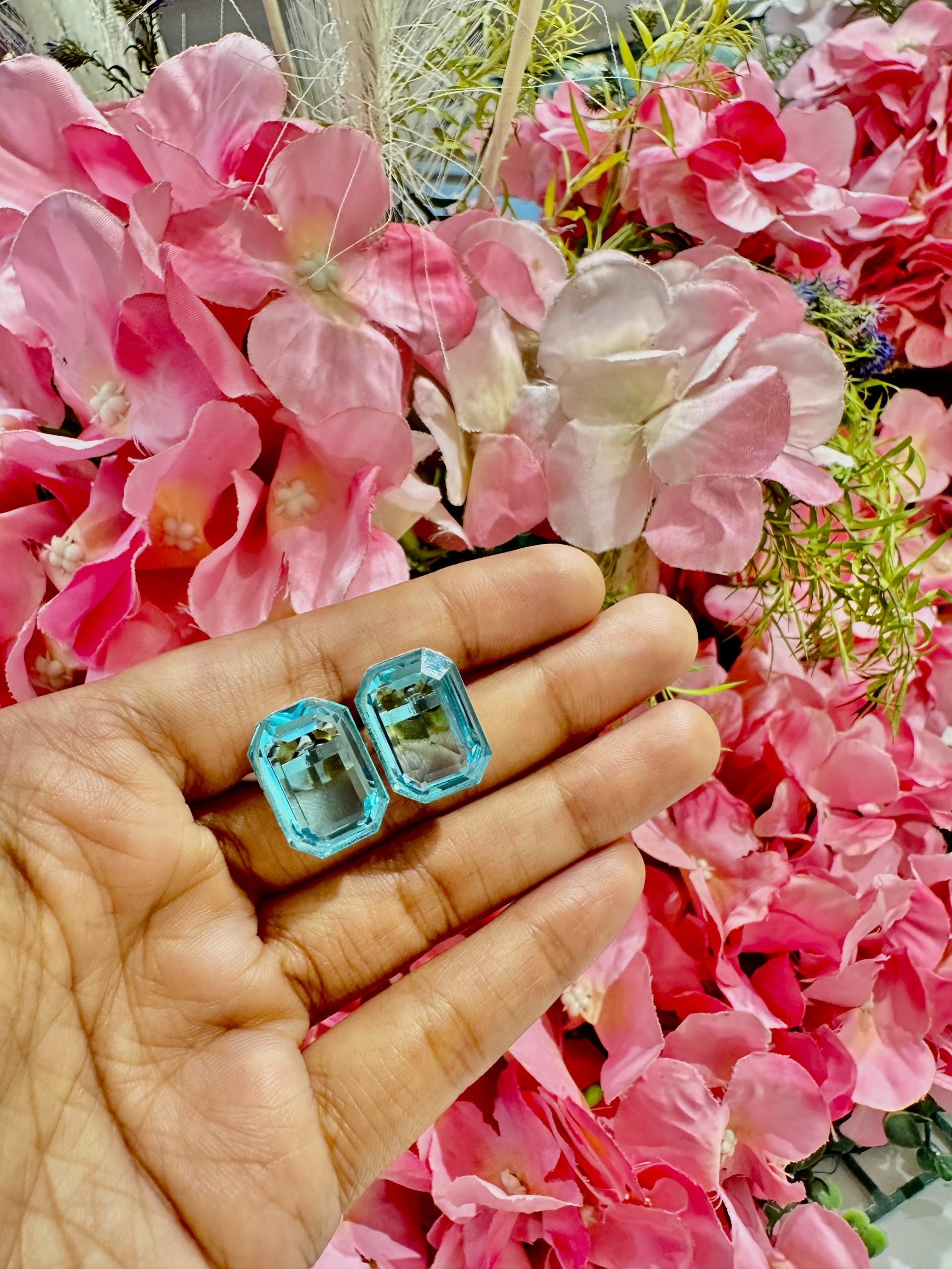 Cersei stud earring with swarovski element image 0