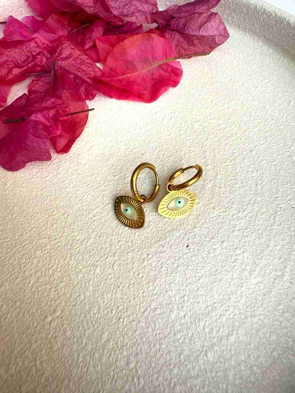 EVIL EYE MINI EARRING image 0