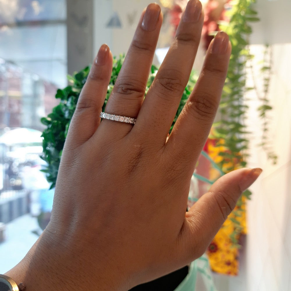 Allover Round Diamond Ring image 2