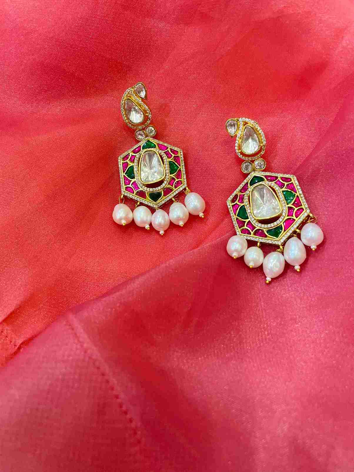 NAINA POLKI EARRING image 0