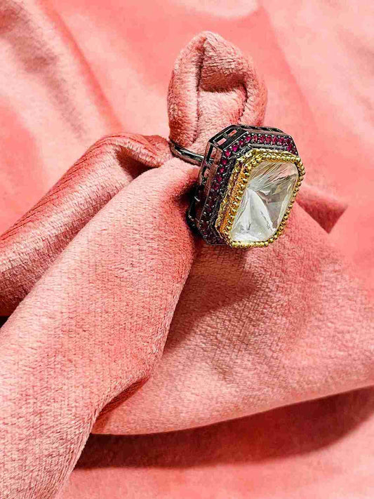 SOUMYA POLKI RING image 0