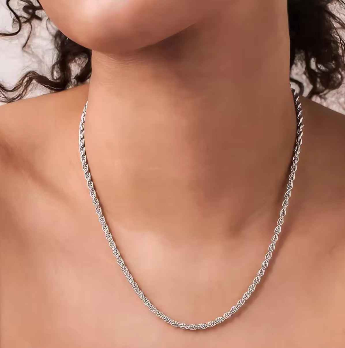 JADE SINGLE LINE CHAIN image 0