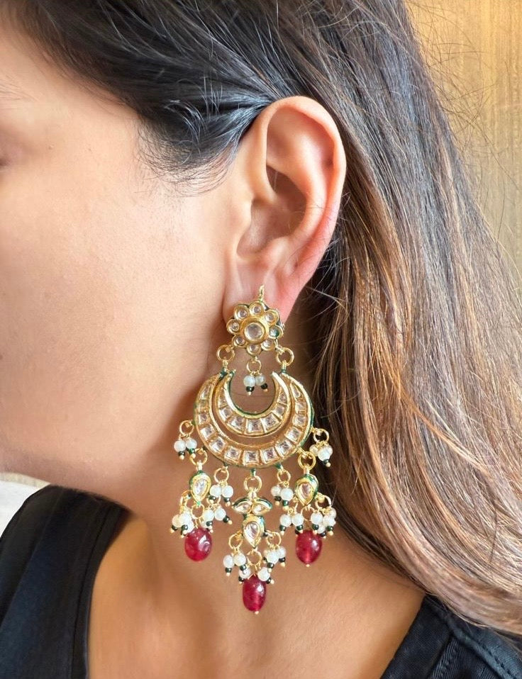 Chaya Polki Earring