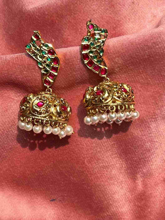 SHALINI TEMPLE JHUMKA image 0