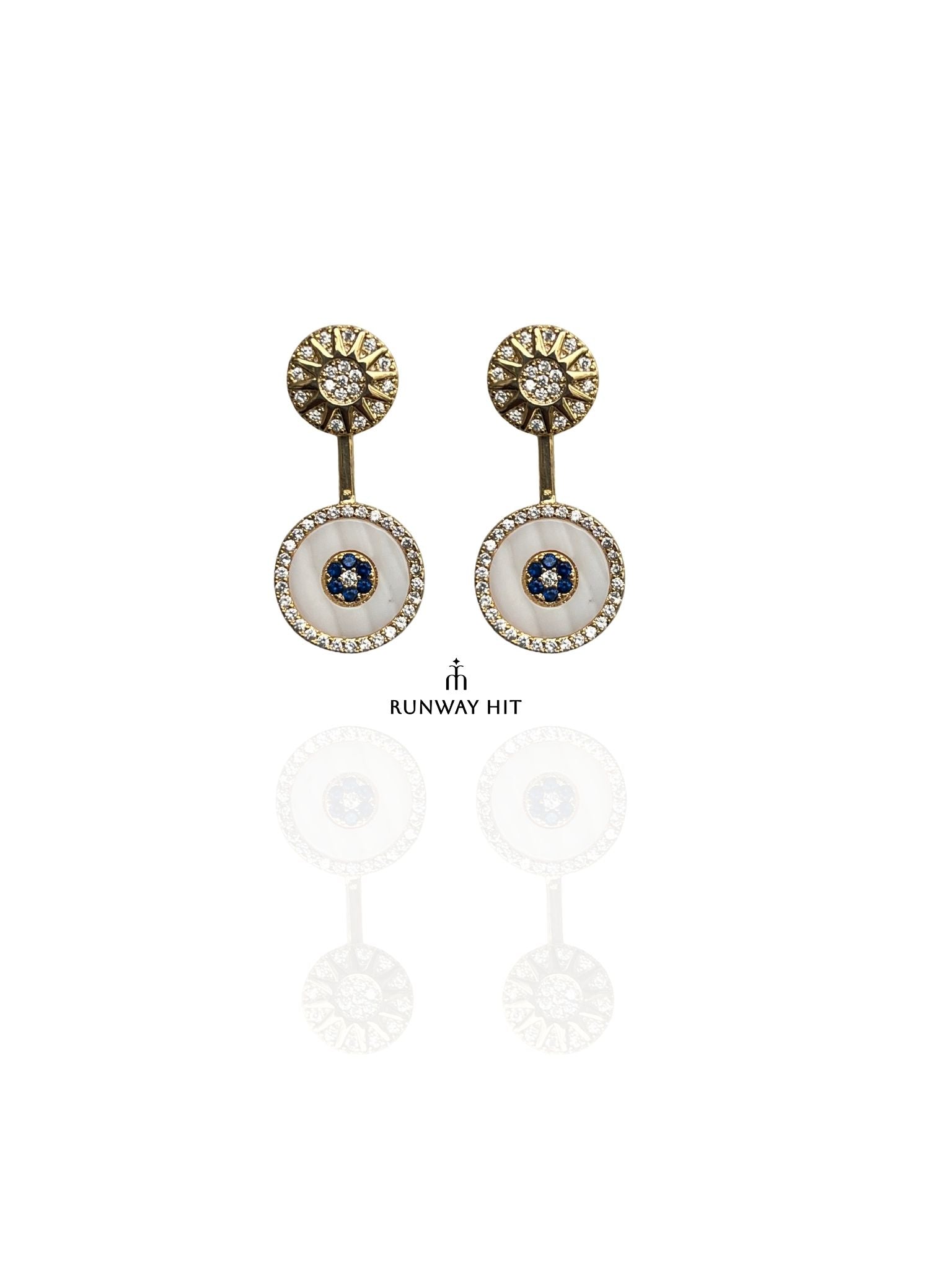 RELEIGH MOTHER OF PEARL STUD