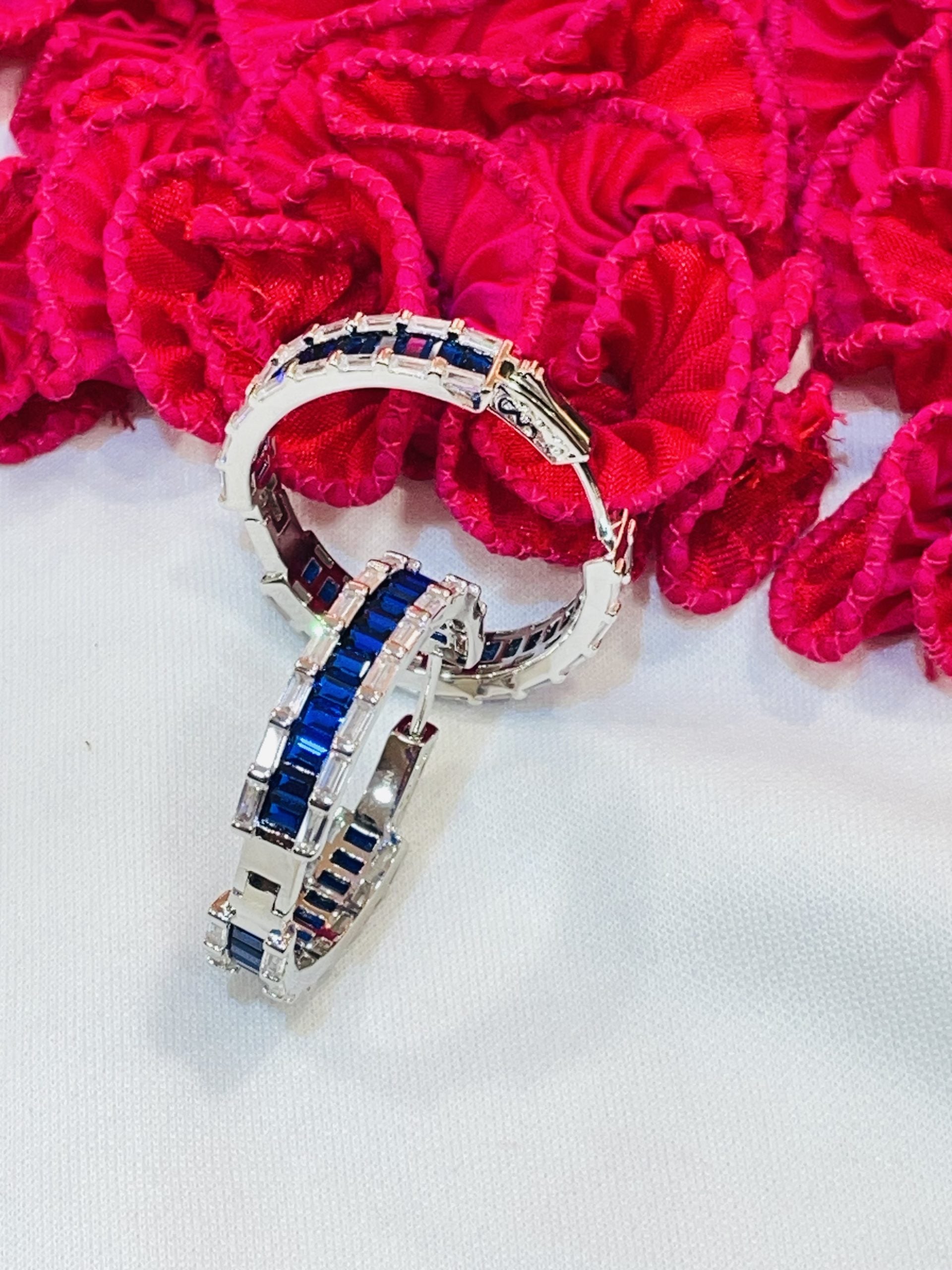 Ophelia Blue Hoops image 1