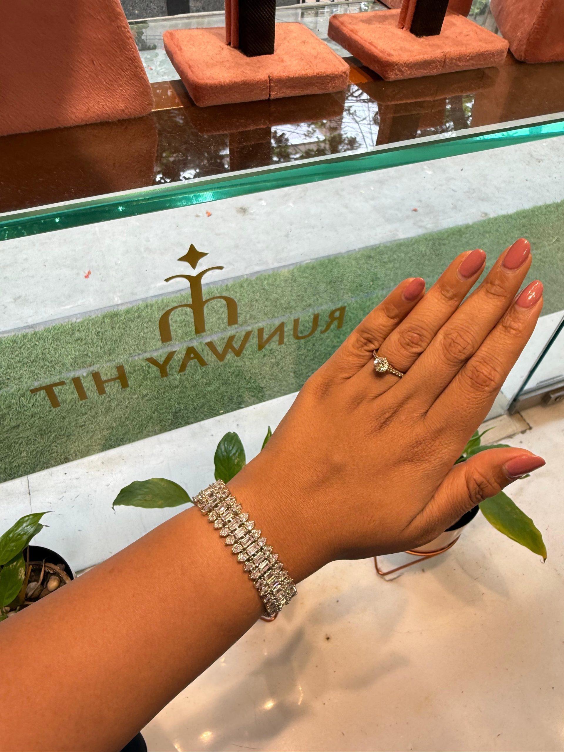 Mini Diamond Tennis Bracelet image 0