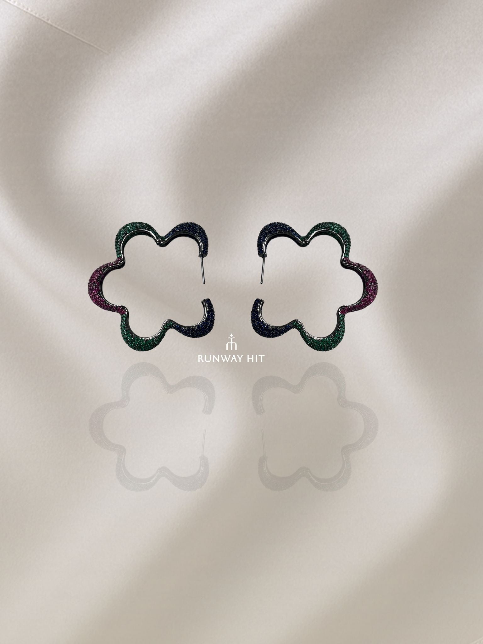 Arisa Statement Hoops (Multi-Color)