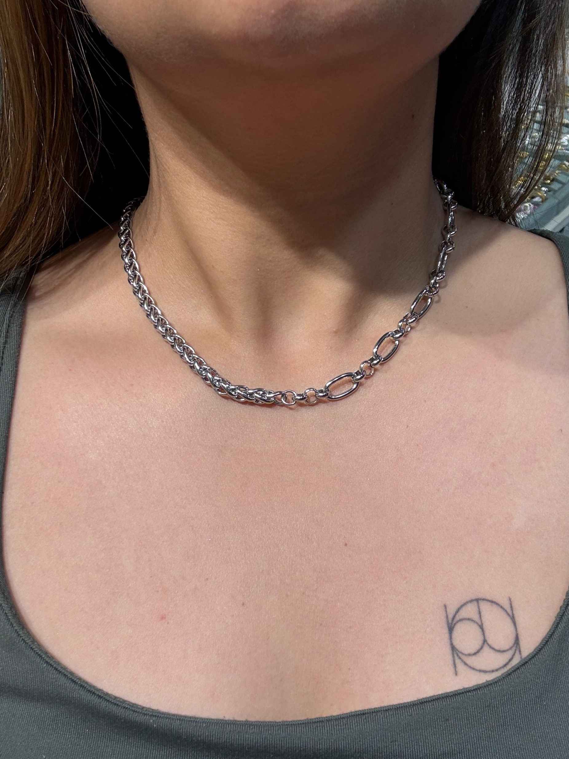 KAYLA SILVER CHAIN image 0
