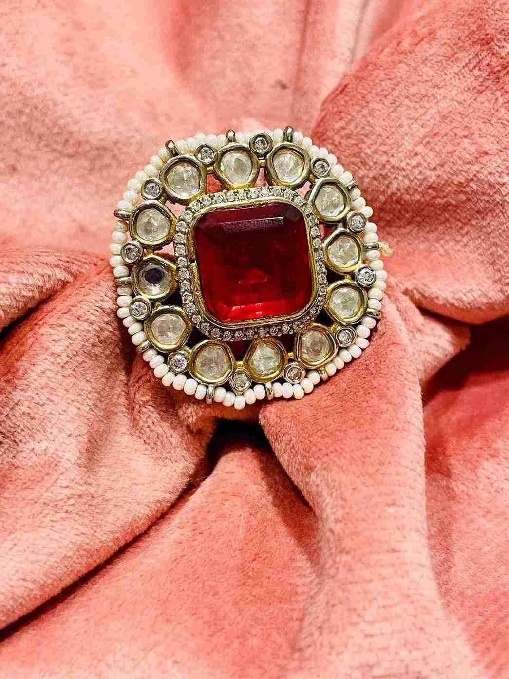 SINTHIYA RED RING image 0