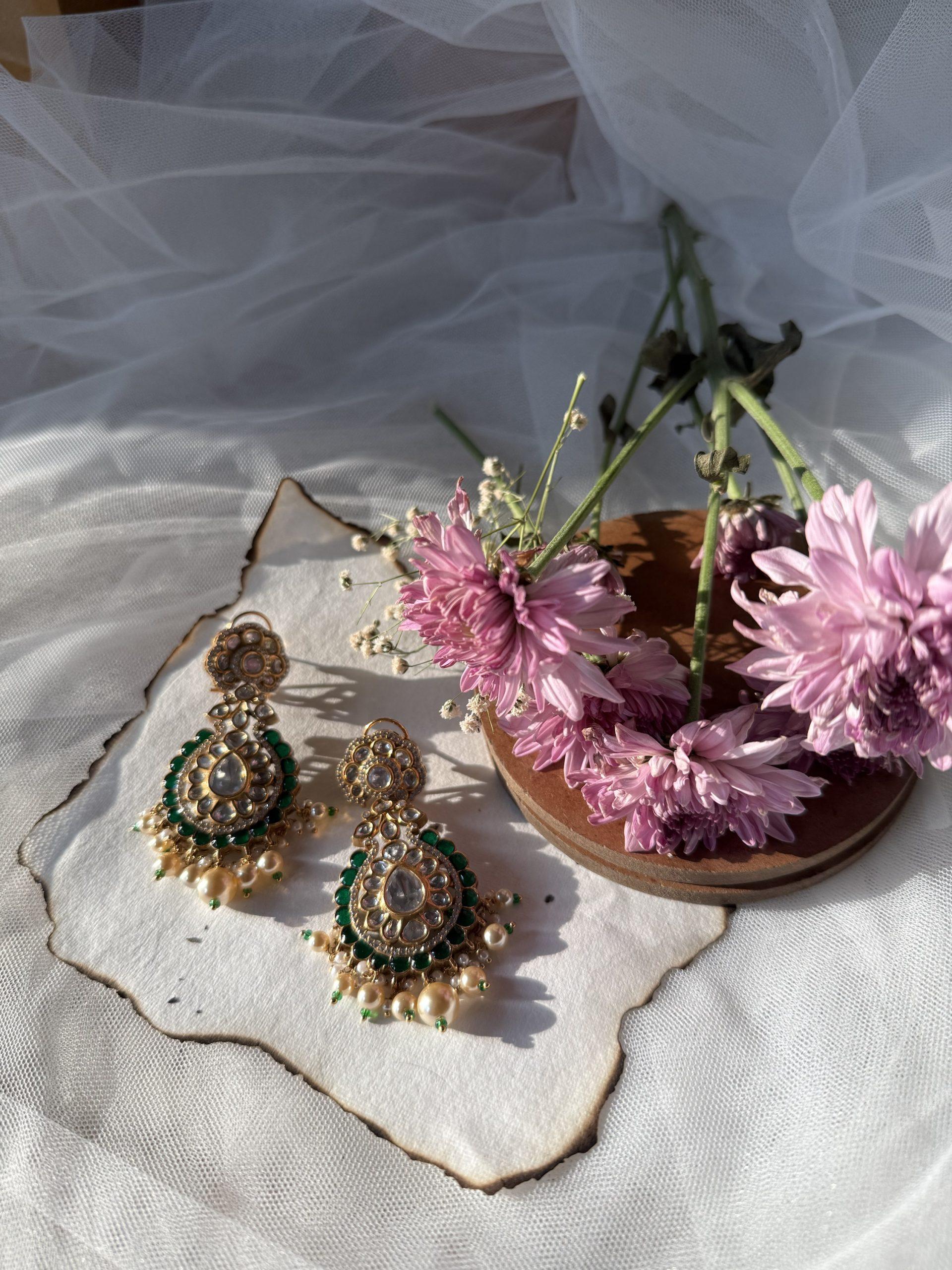 Kavya Polki Earrings image 0