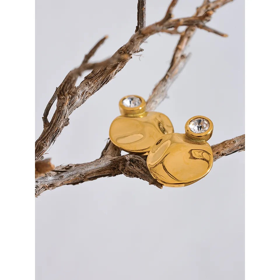 DERSY STUDS (gold/silver) image 4