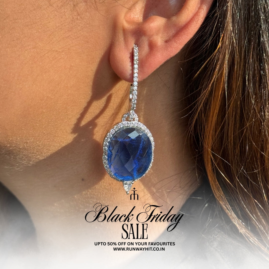 GEORGIA BLUE EARRING