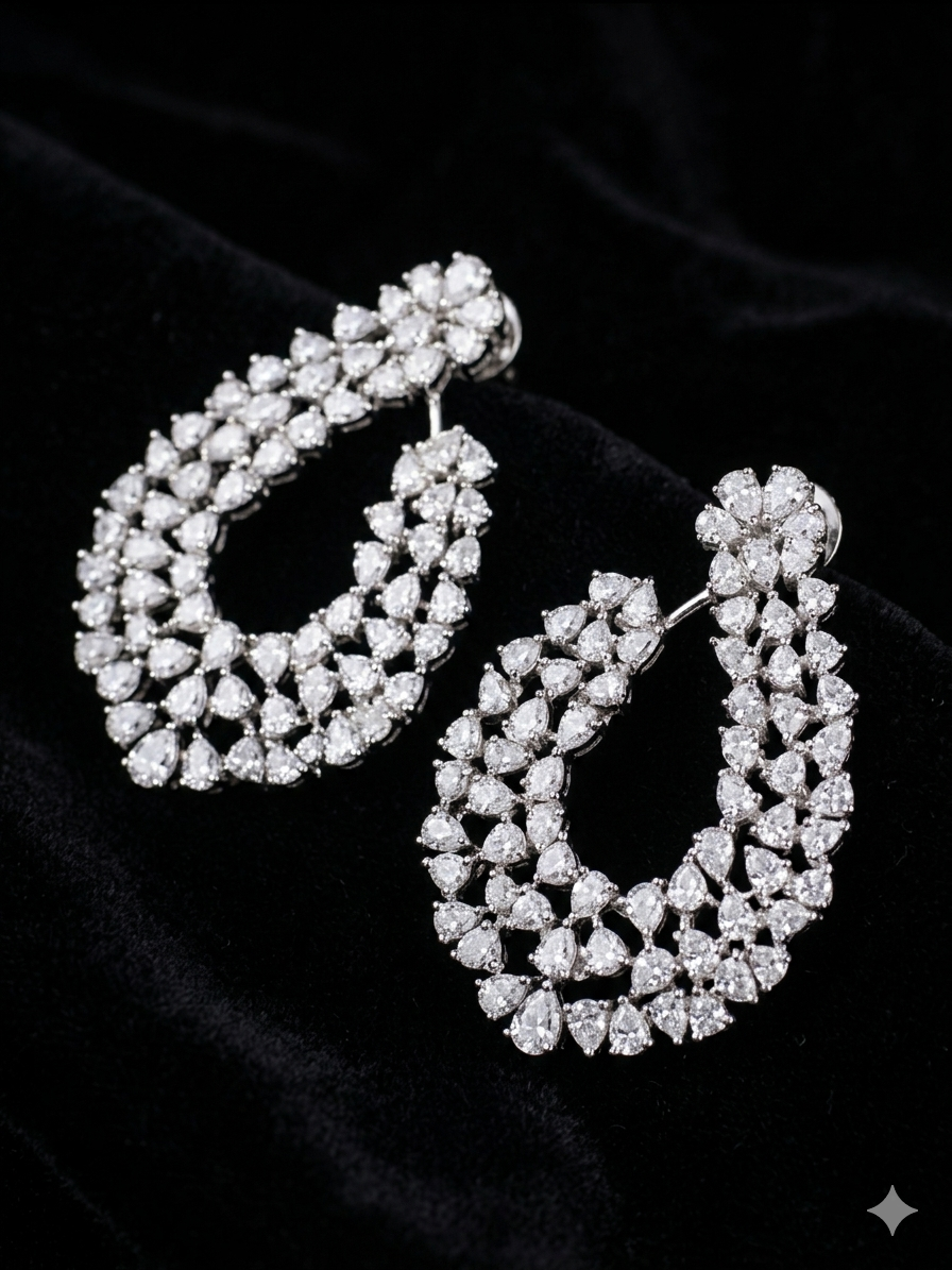 TANJIRA DIAMOND EARRING
