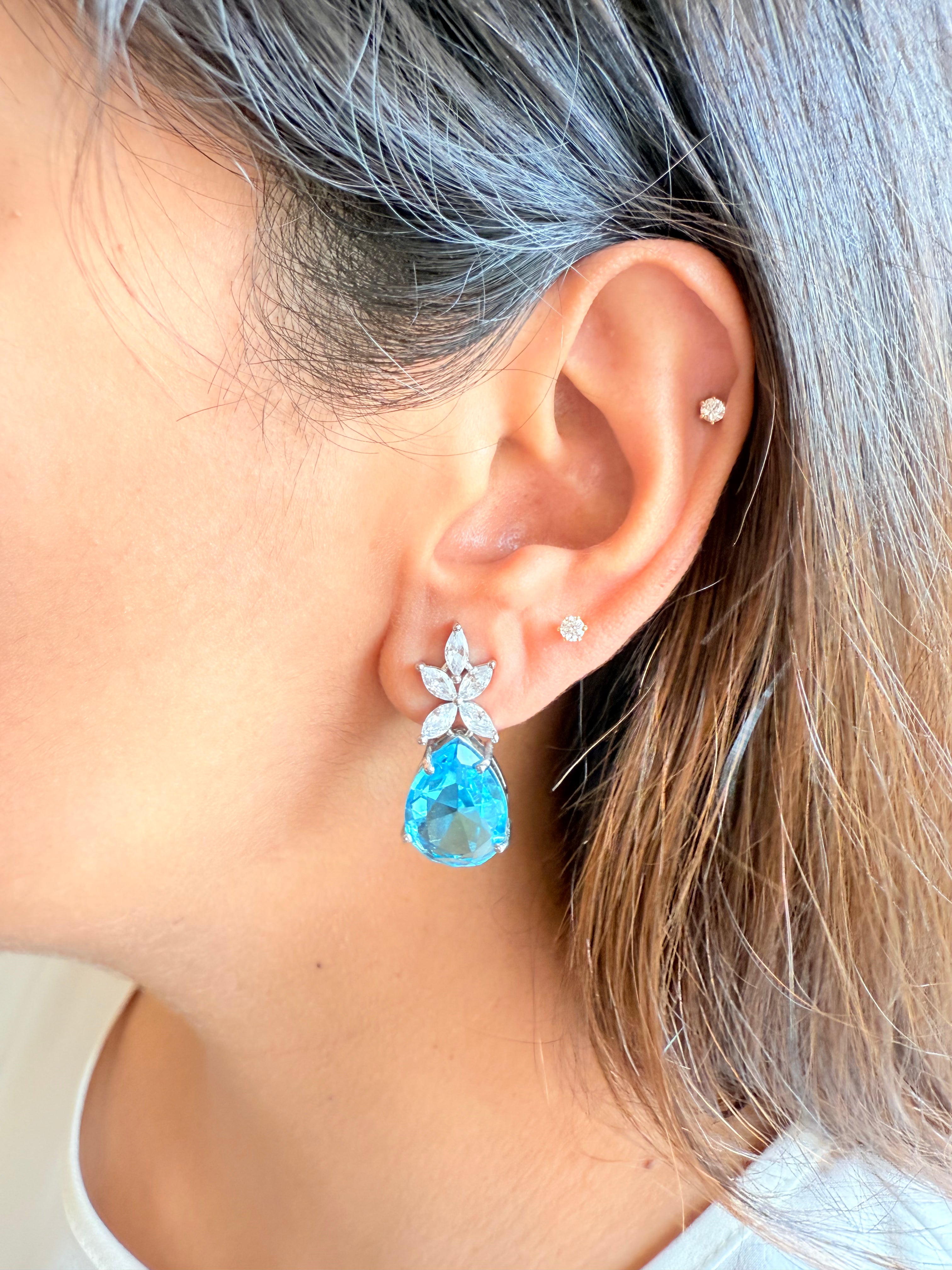 Raviel Gemstone Earring