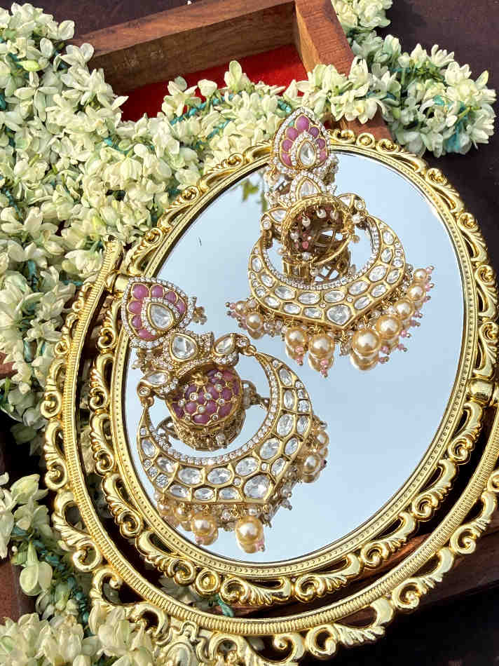 MALINI PINK CHAANDBALI