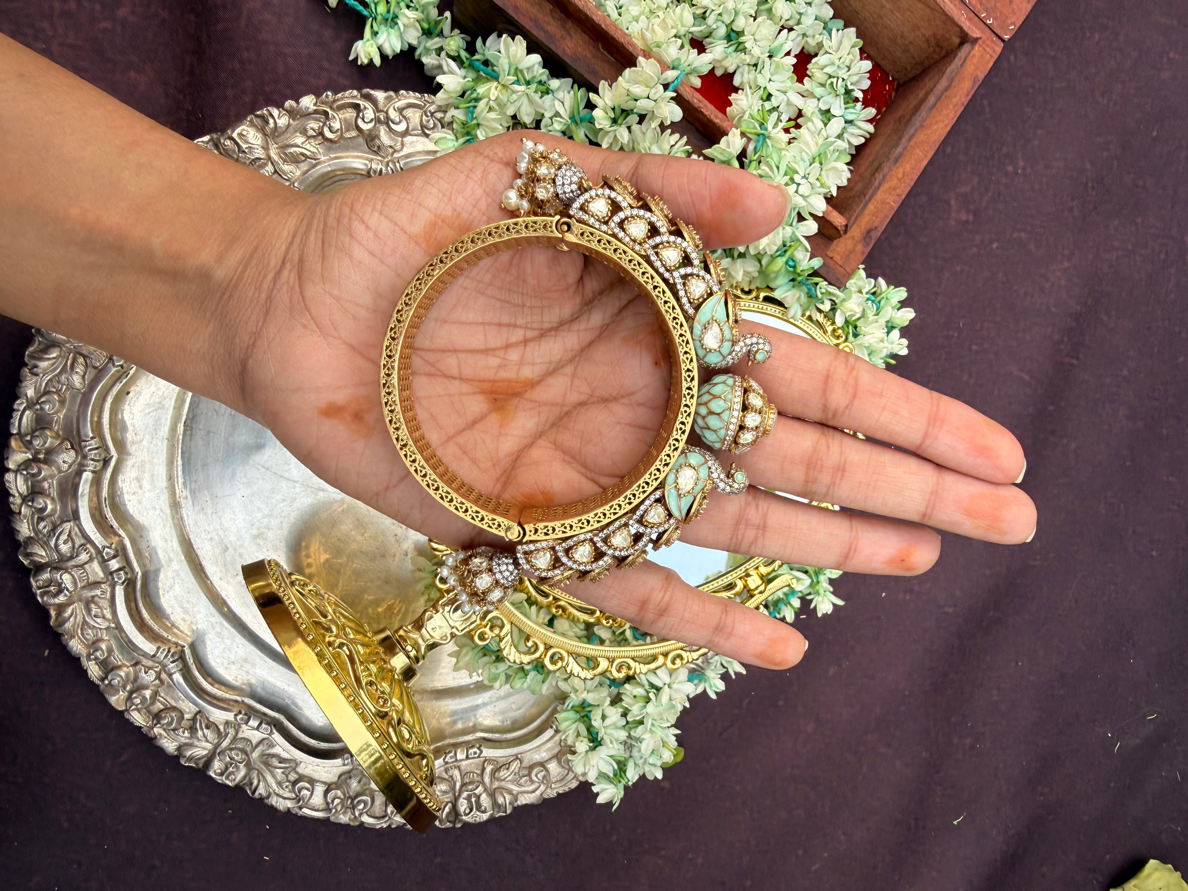 SHALINI MINT GREEN PACHELI