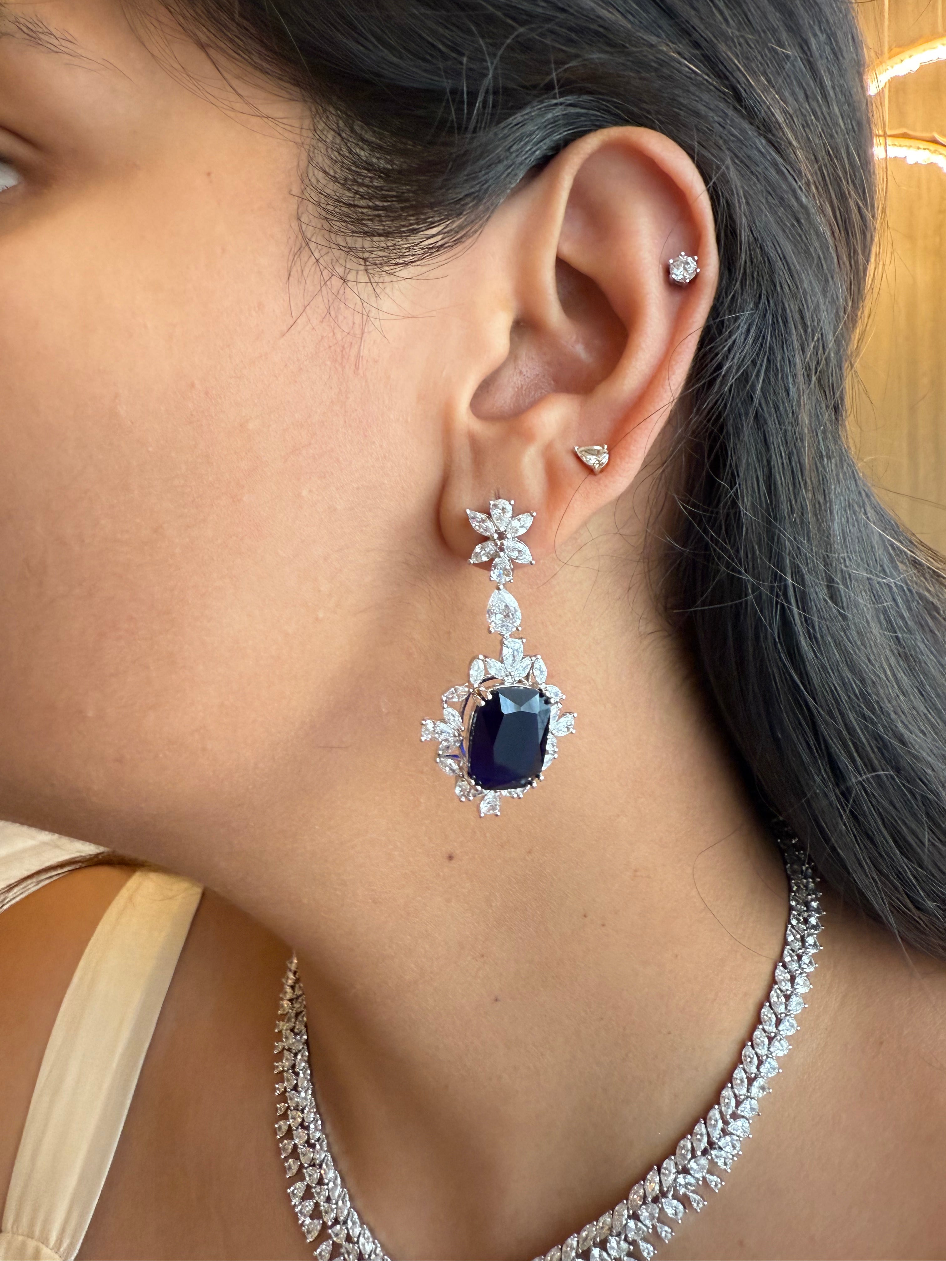 BLUE DROP NECKLACE