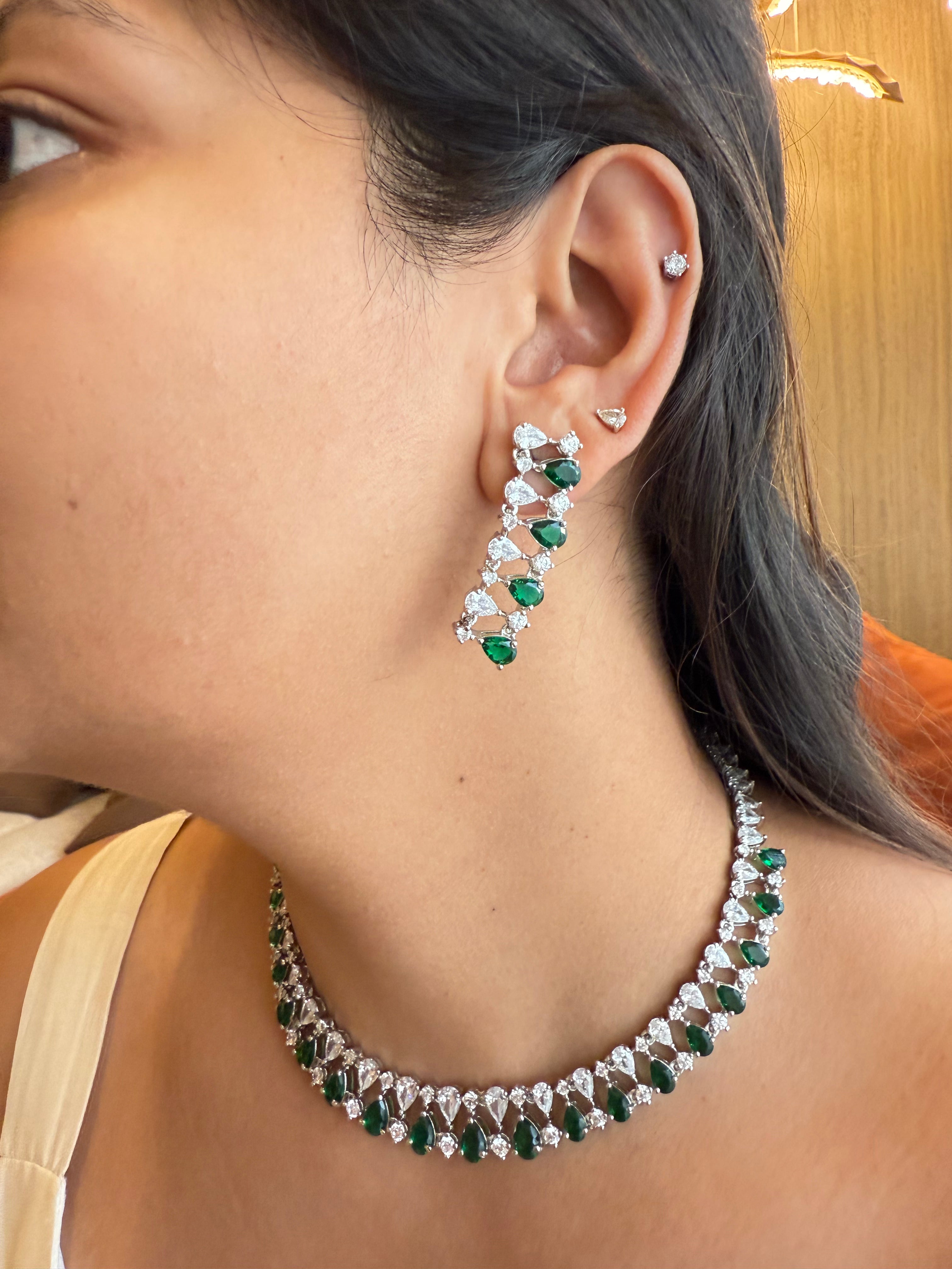 DAISY EMERALD SET
