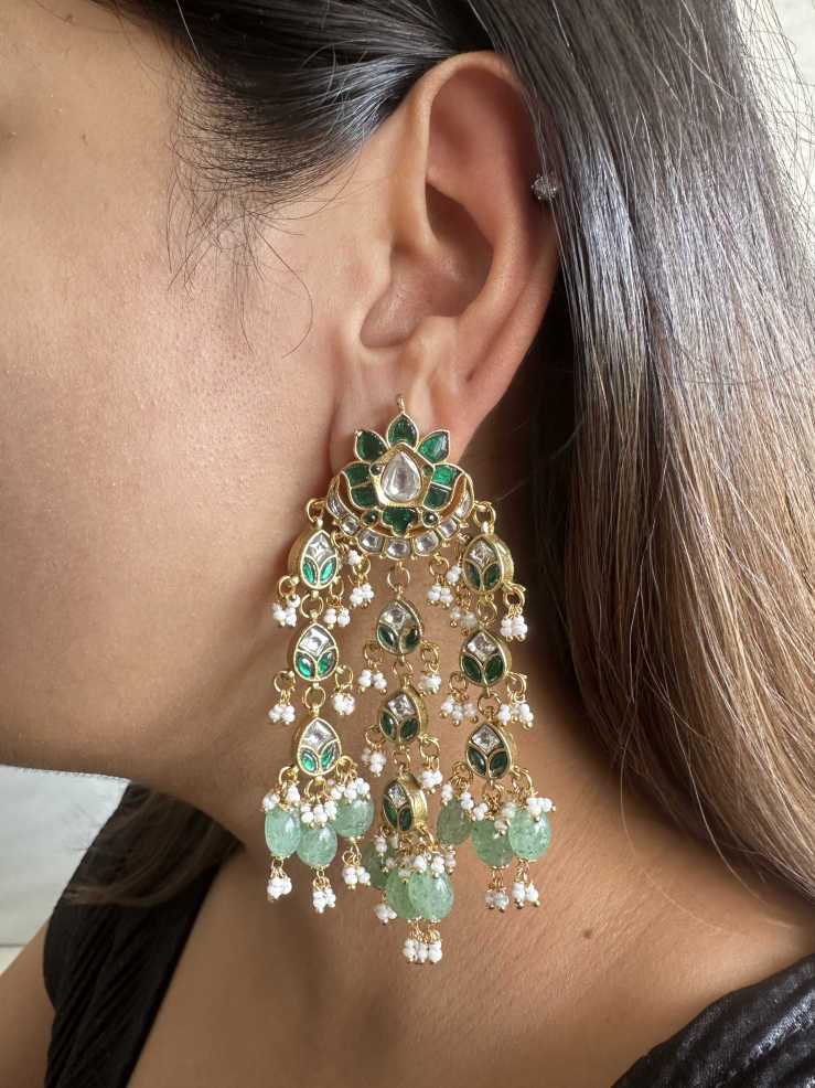 CHARVI PURE SILVER EARRING