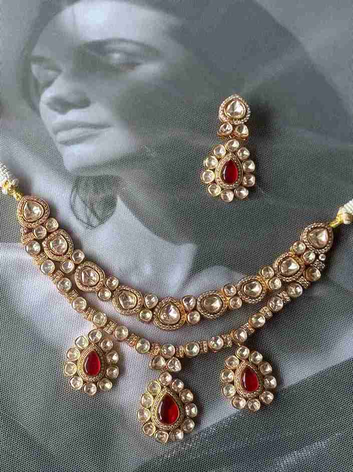 Sitara RED Polki Set