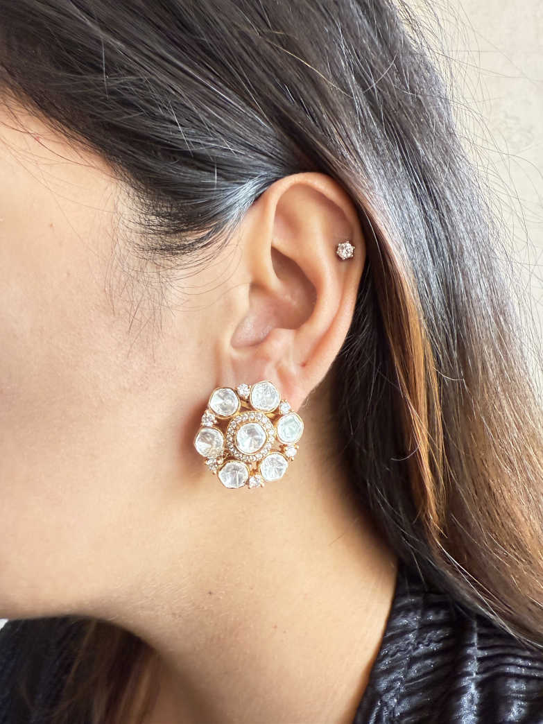 AISHWARIYA POLKI STUD