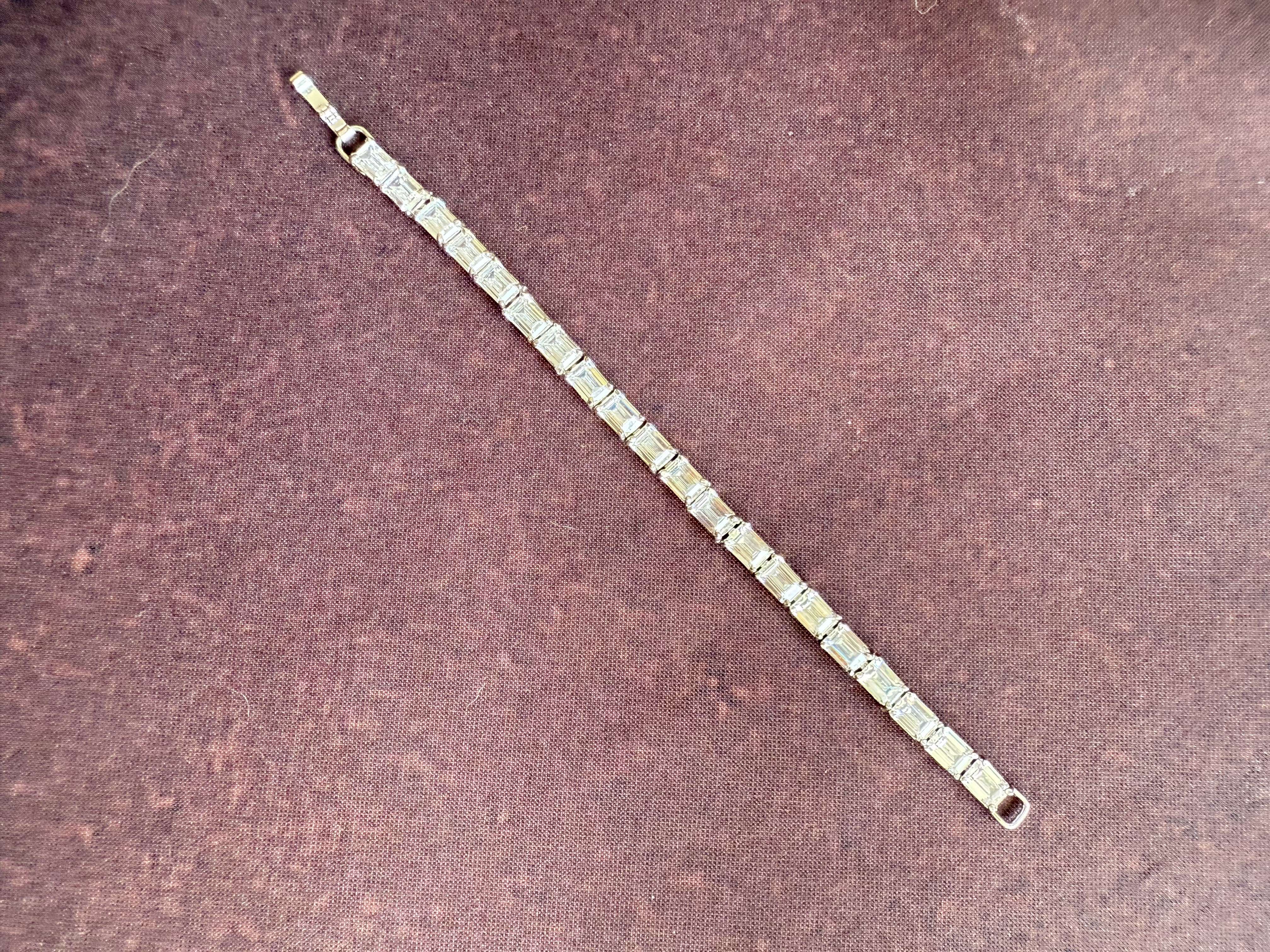 OPAL SQUARE TENNIS BRACELET