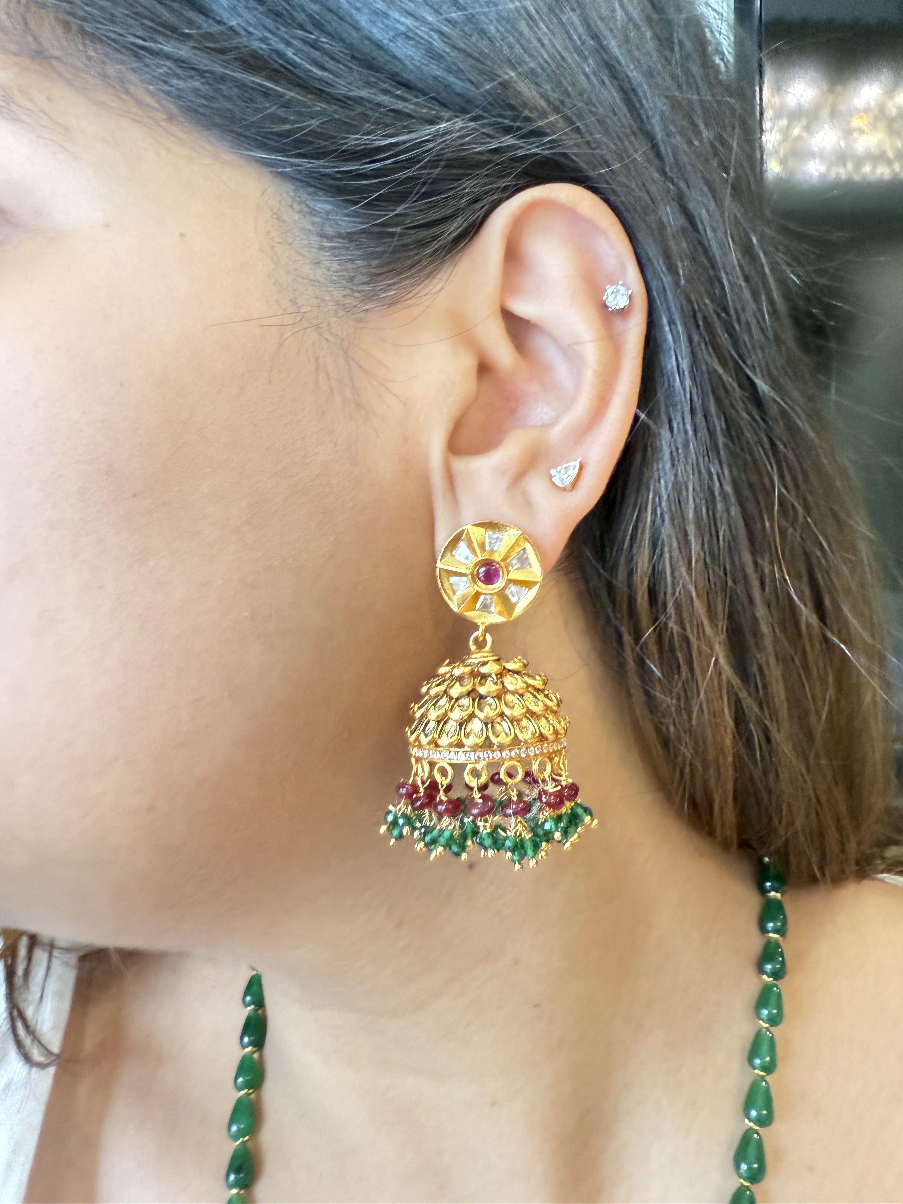 TANZIRA GREEN TEMPLE MALA