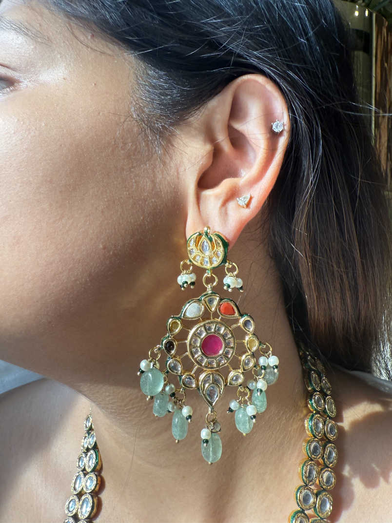 NYSA KUNDAN NECLACE SET