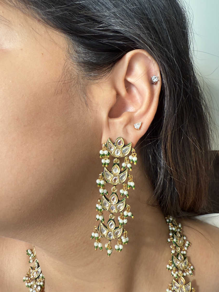 AASHIANA GREEN NECKLACE SET