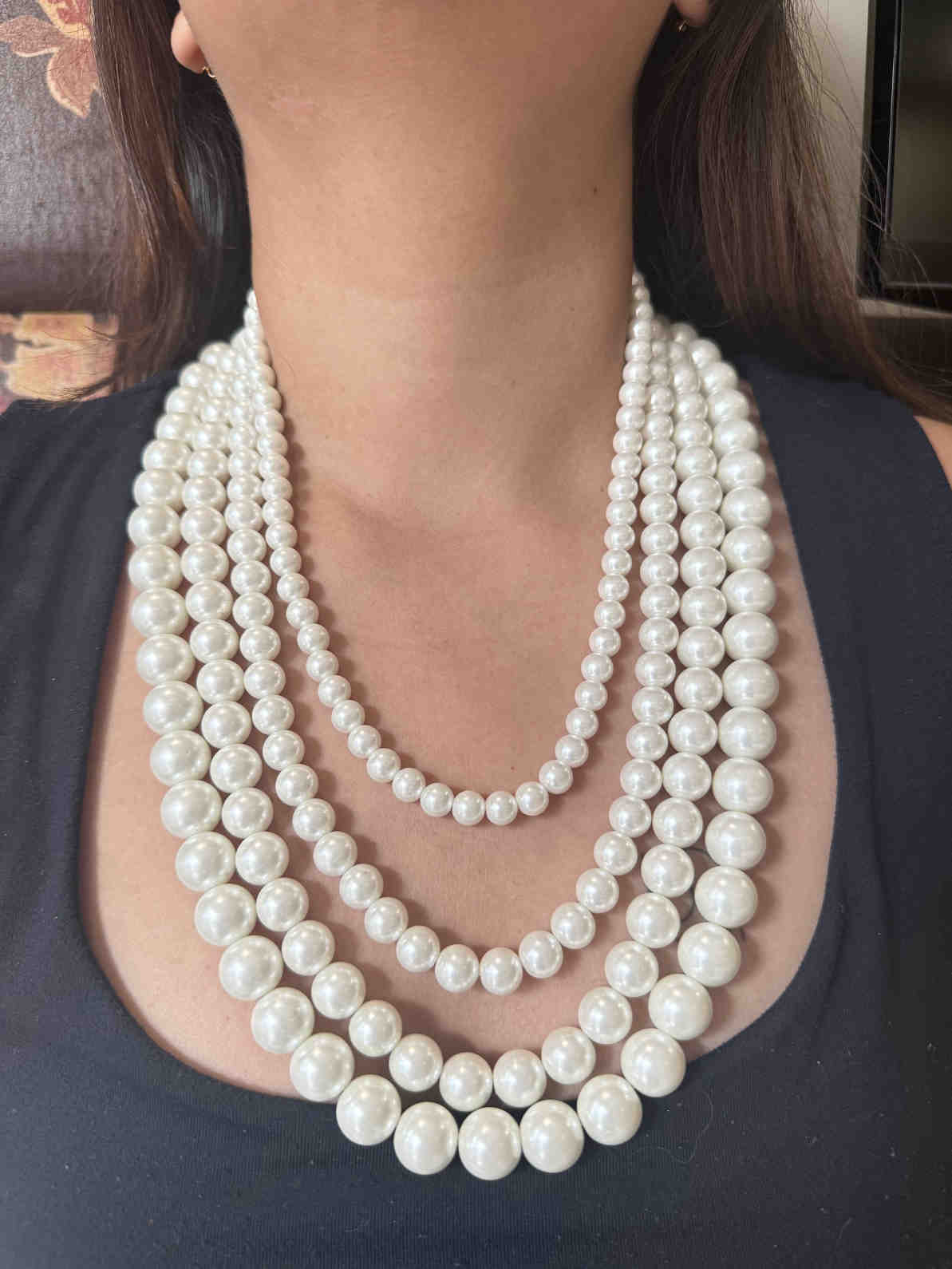 PEARL FOUR LAYER MALA