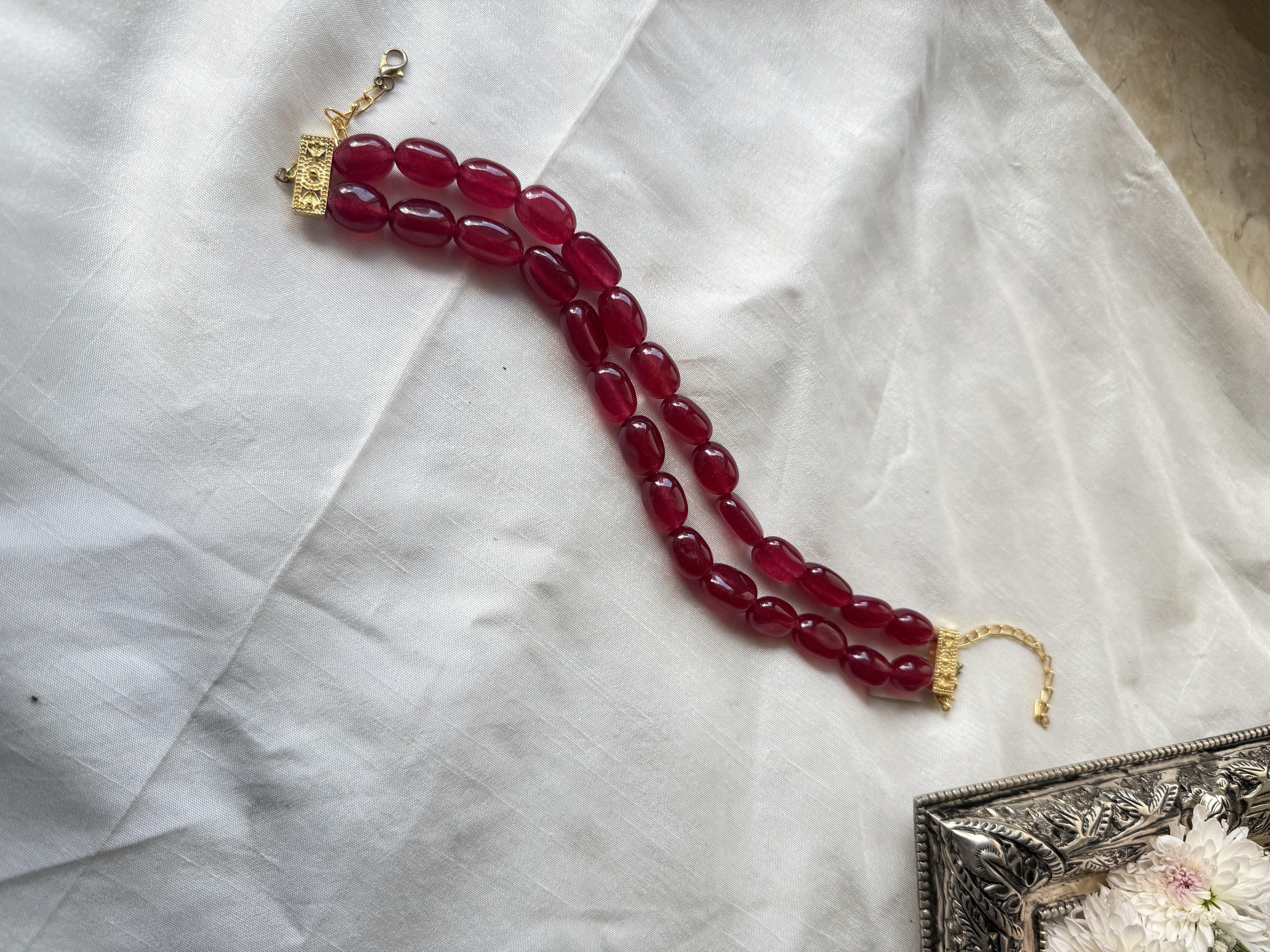 RUBY 2 LINE CHOKER