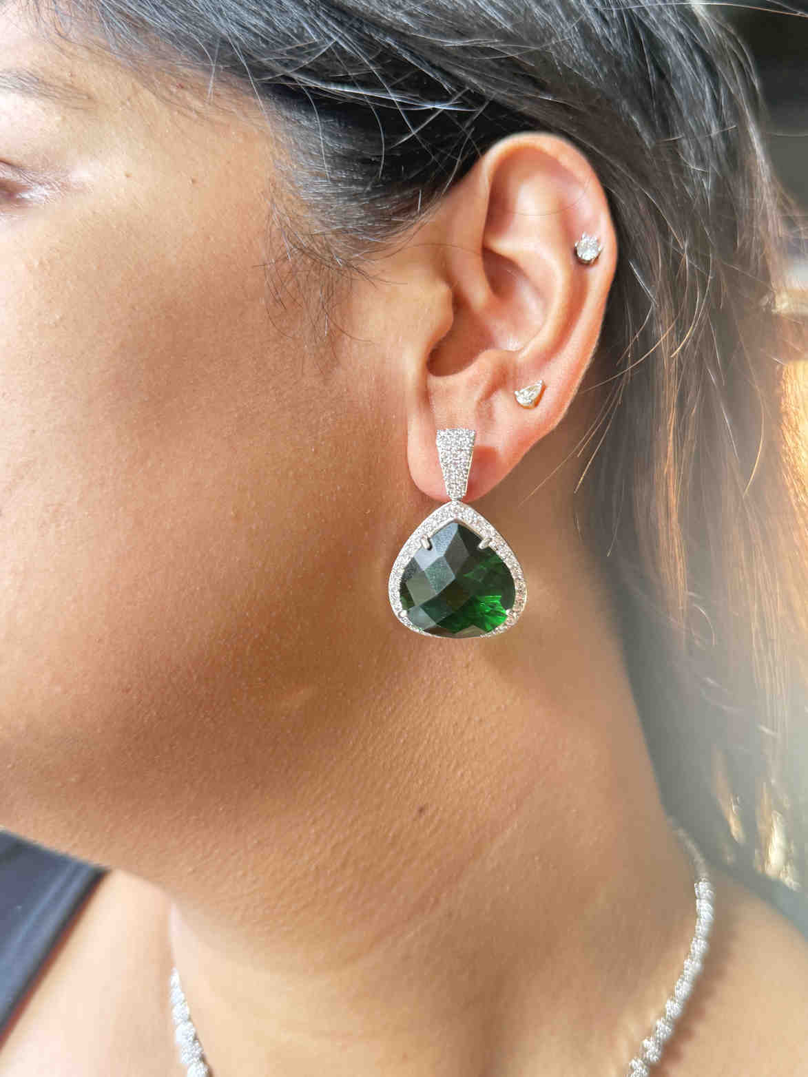 VENESA DIAMOND SET (GREEN)