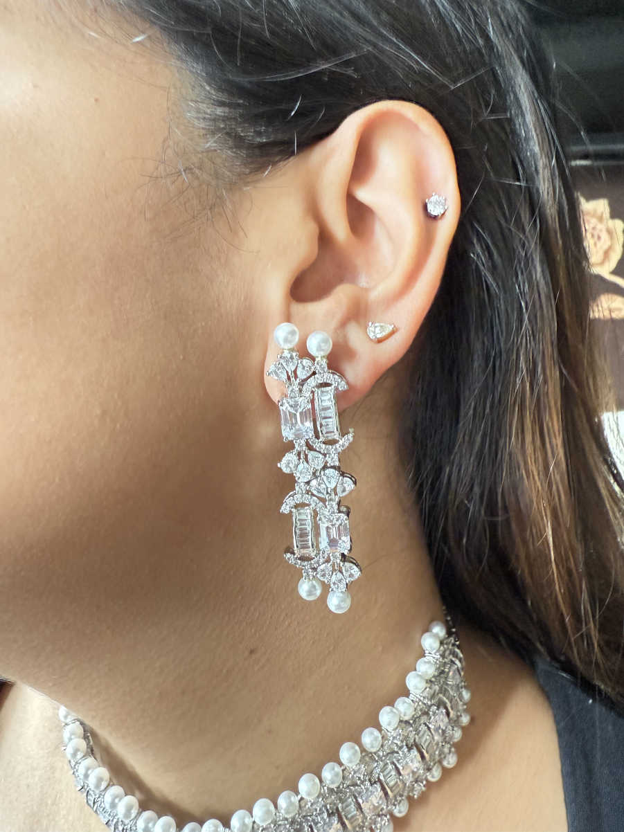 TANYA DIAMOND CHOKER SET