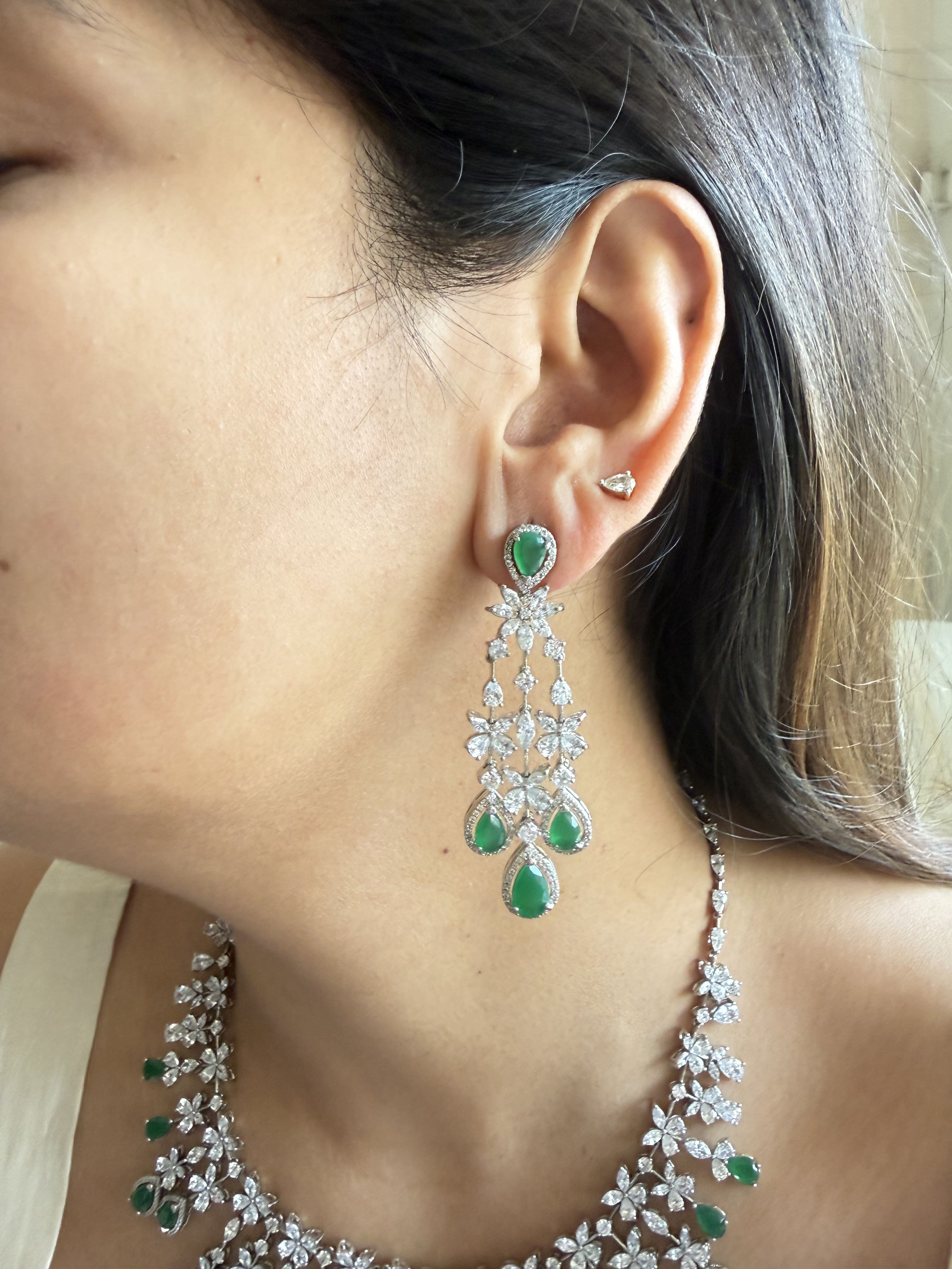 GENESIS GREEN NECKLACE SET