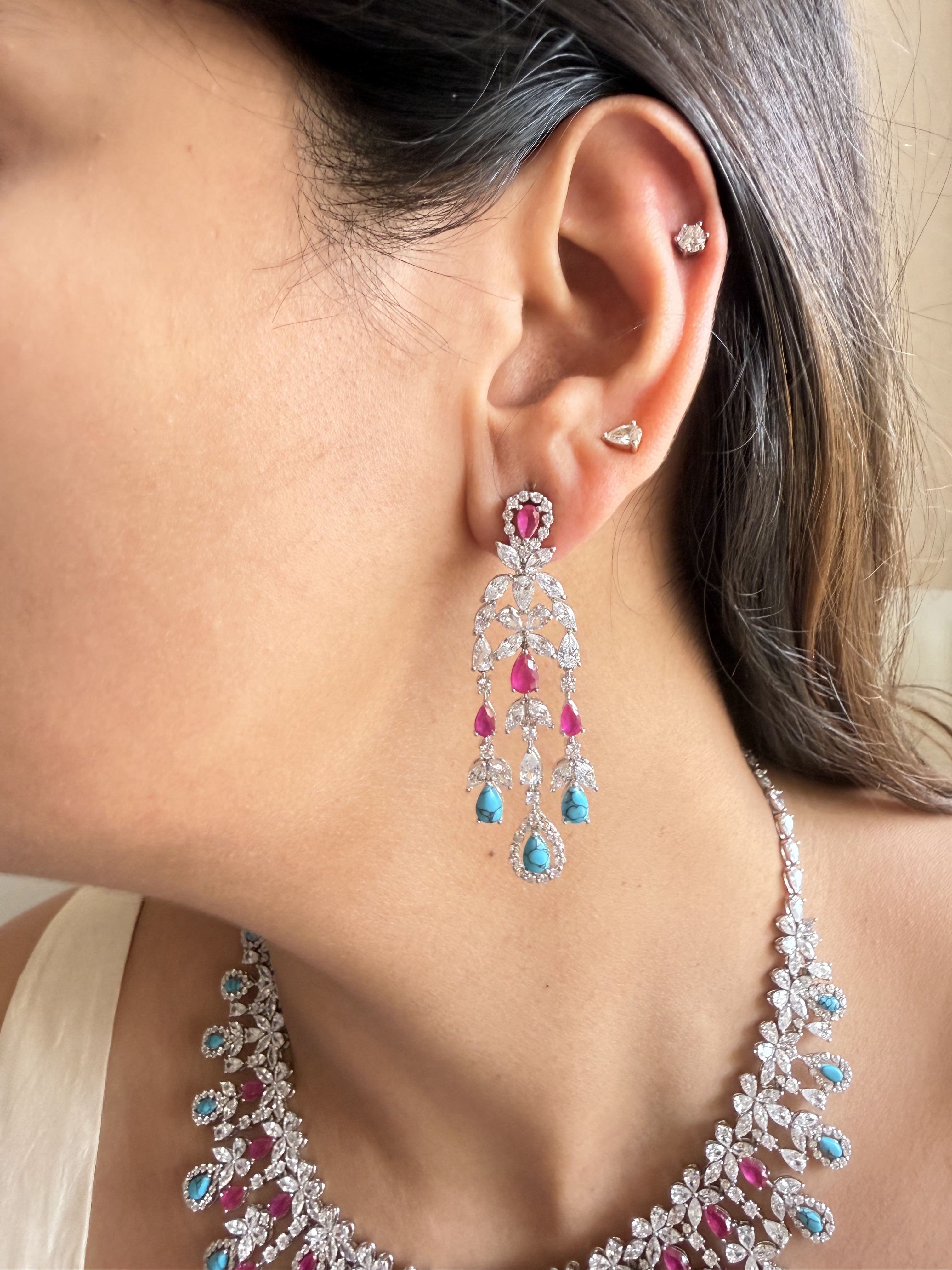 YASHI PINK NECKLACE SET