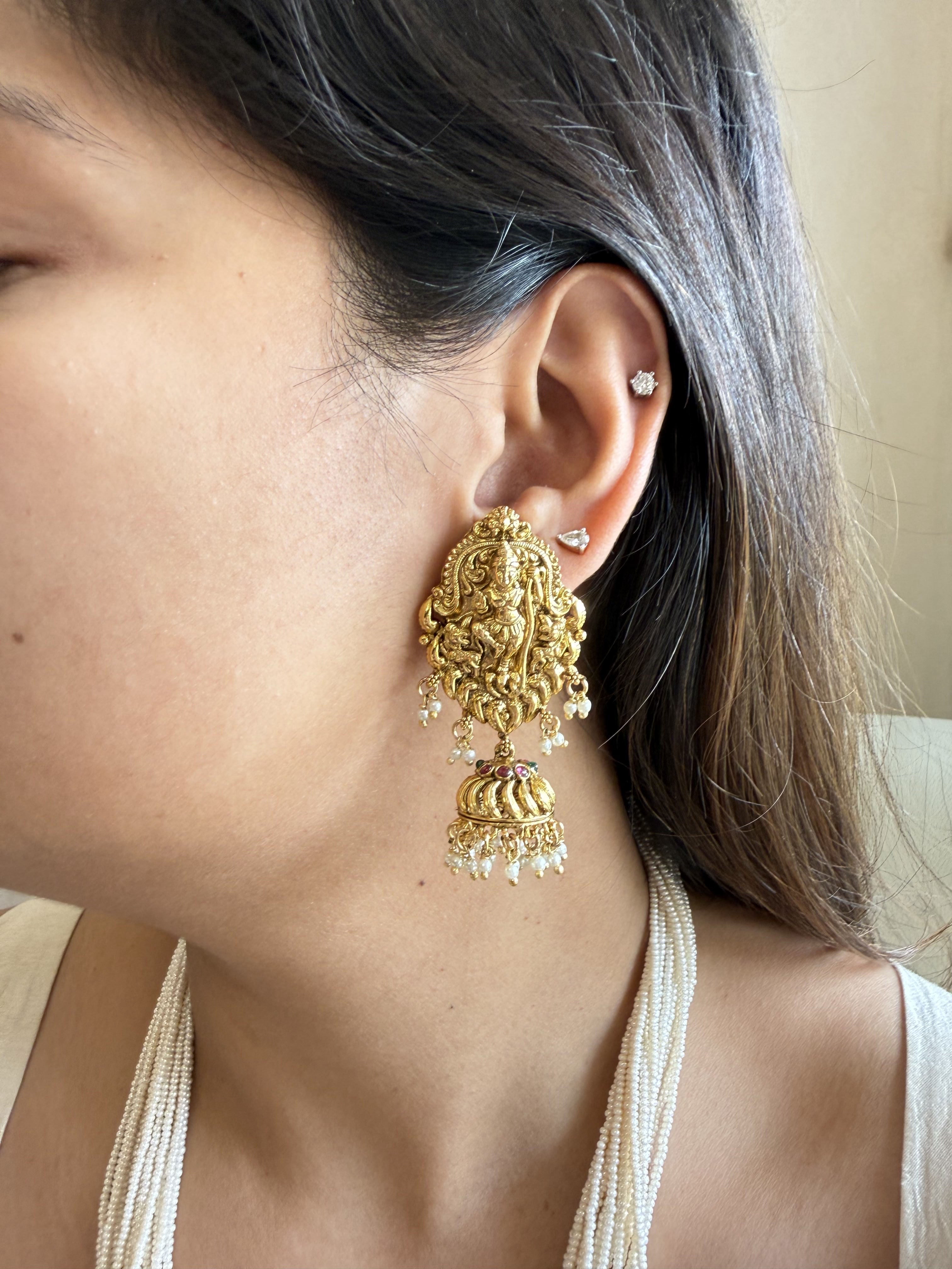 PAKHI TEMPLE NECKLACE