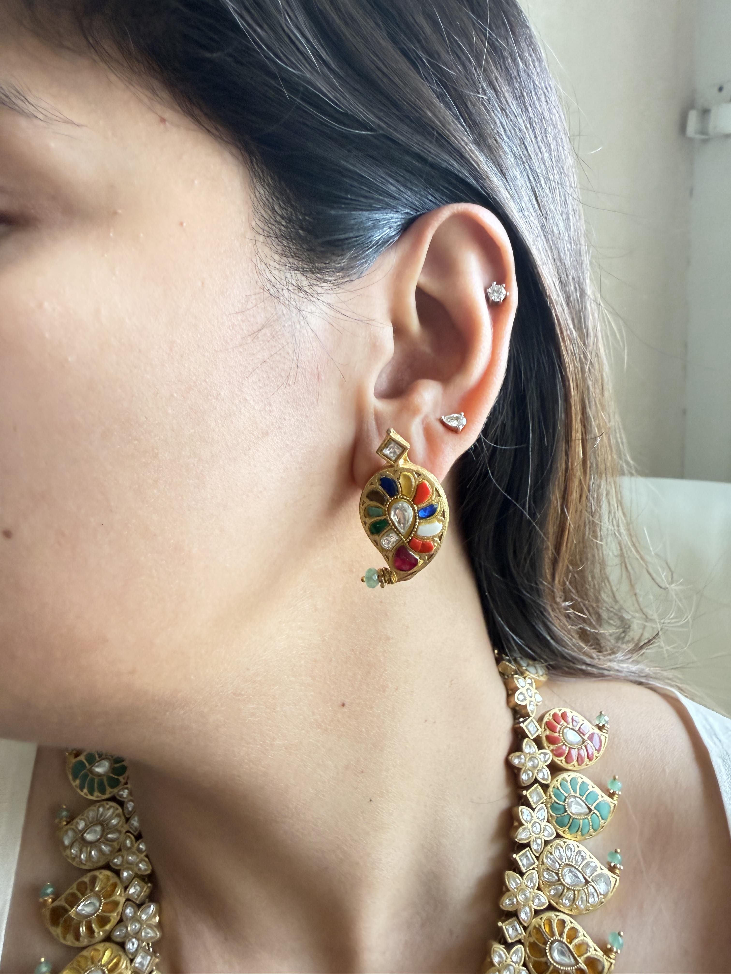 Niranjana Long Navratna Set