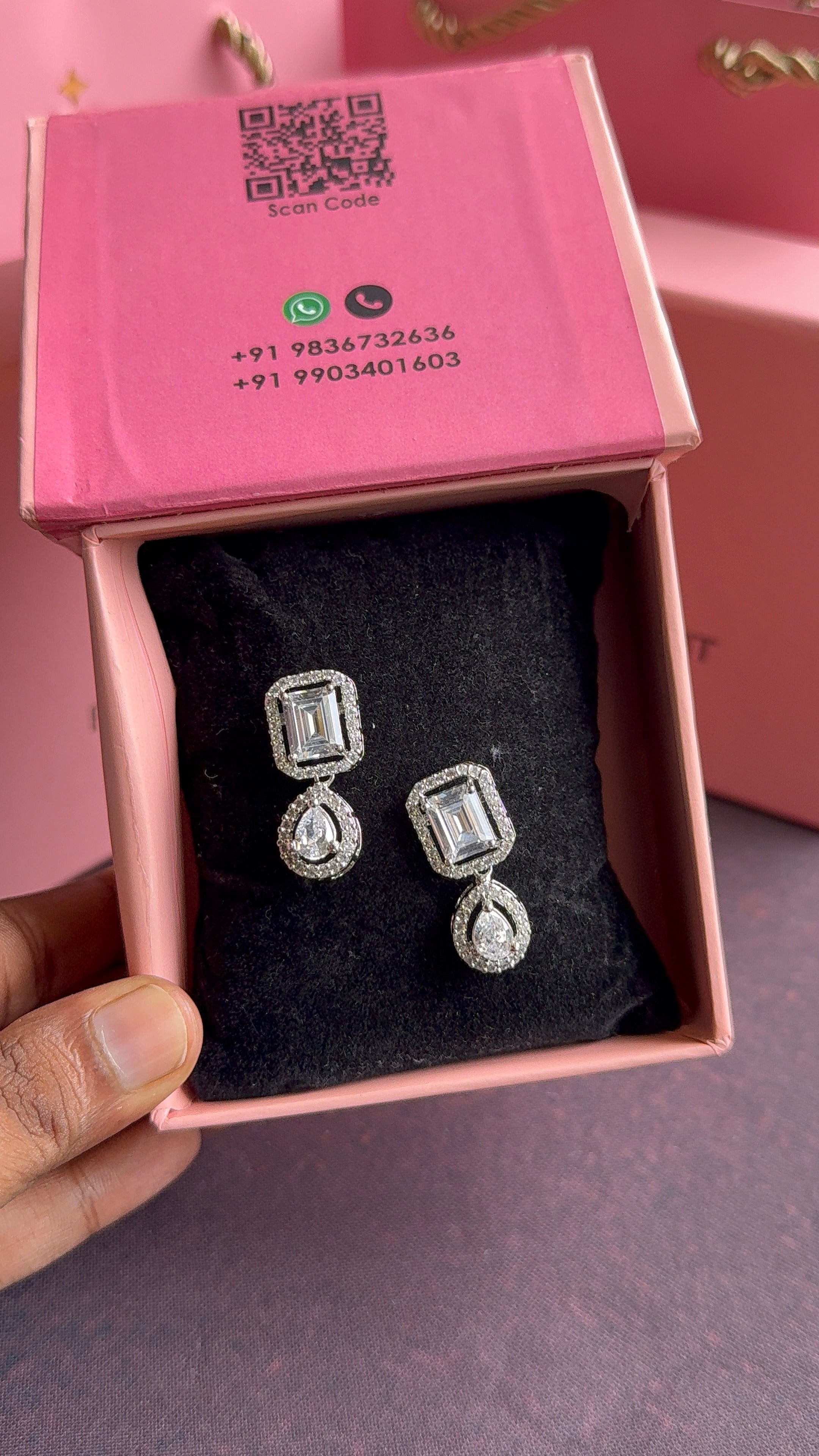 Reya Diamond Earring
