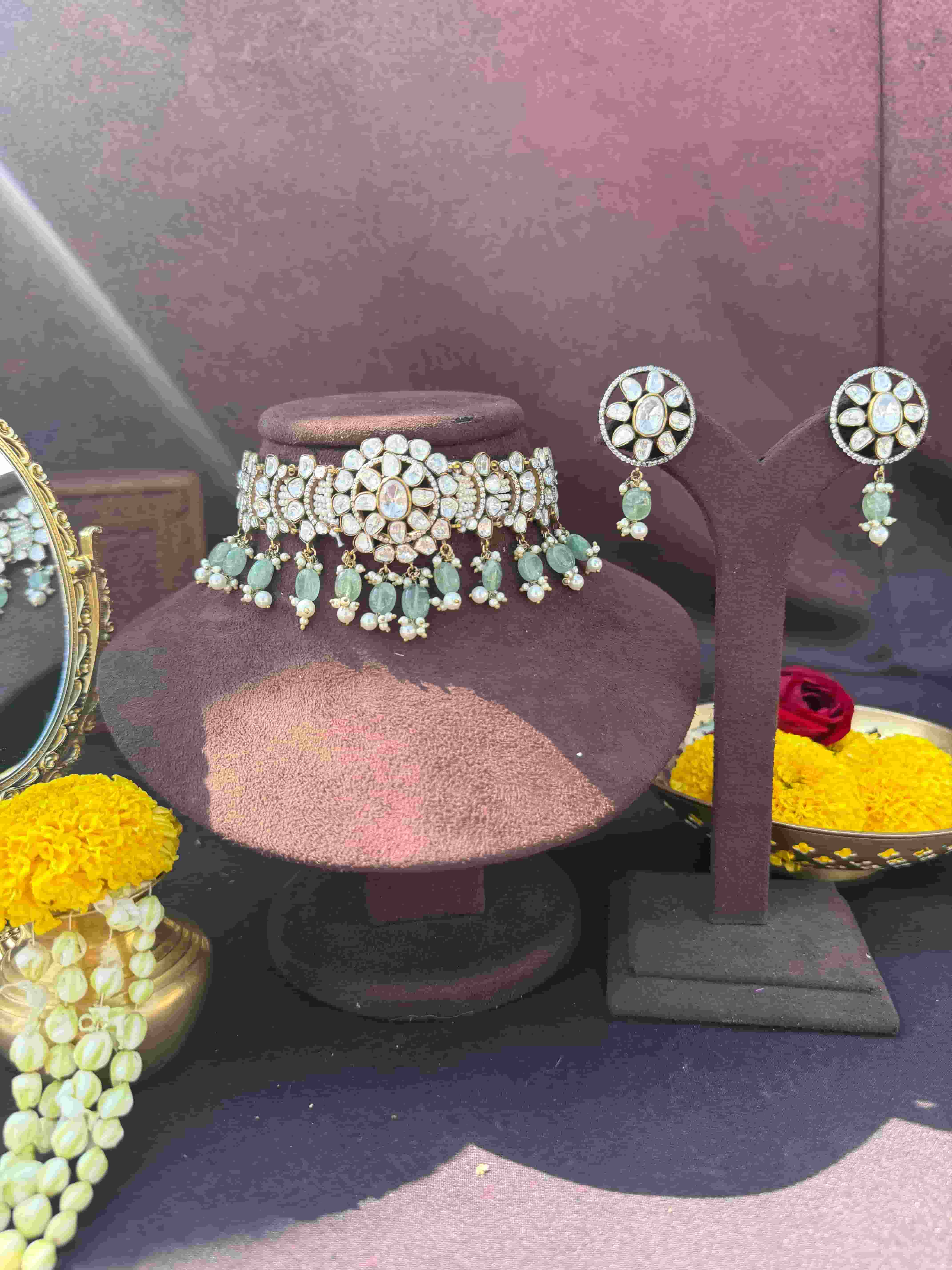 JHARNA POLKI CHOKER