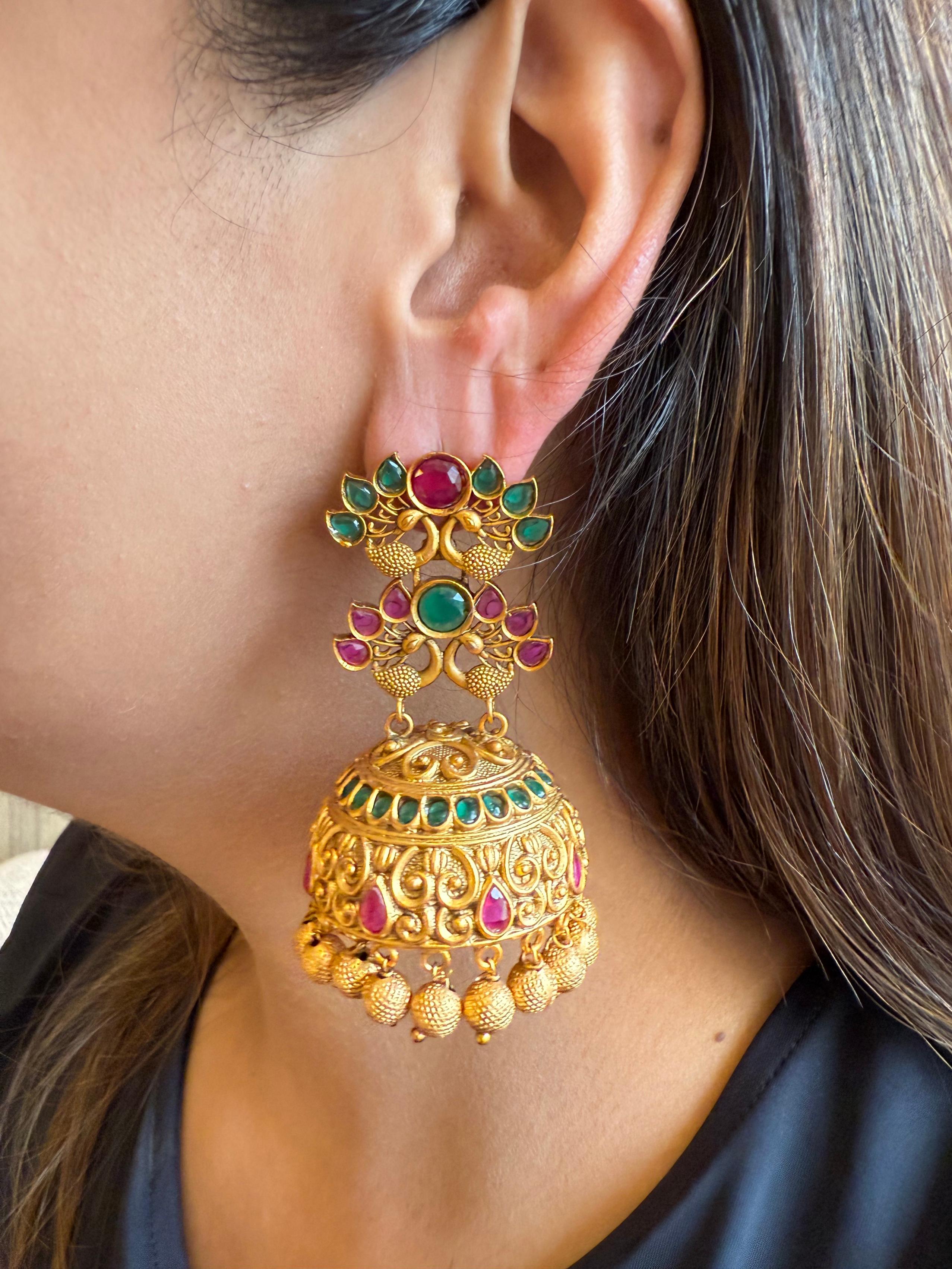 Kavya Gold Jhumka