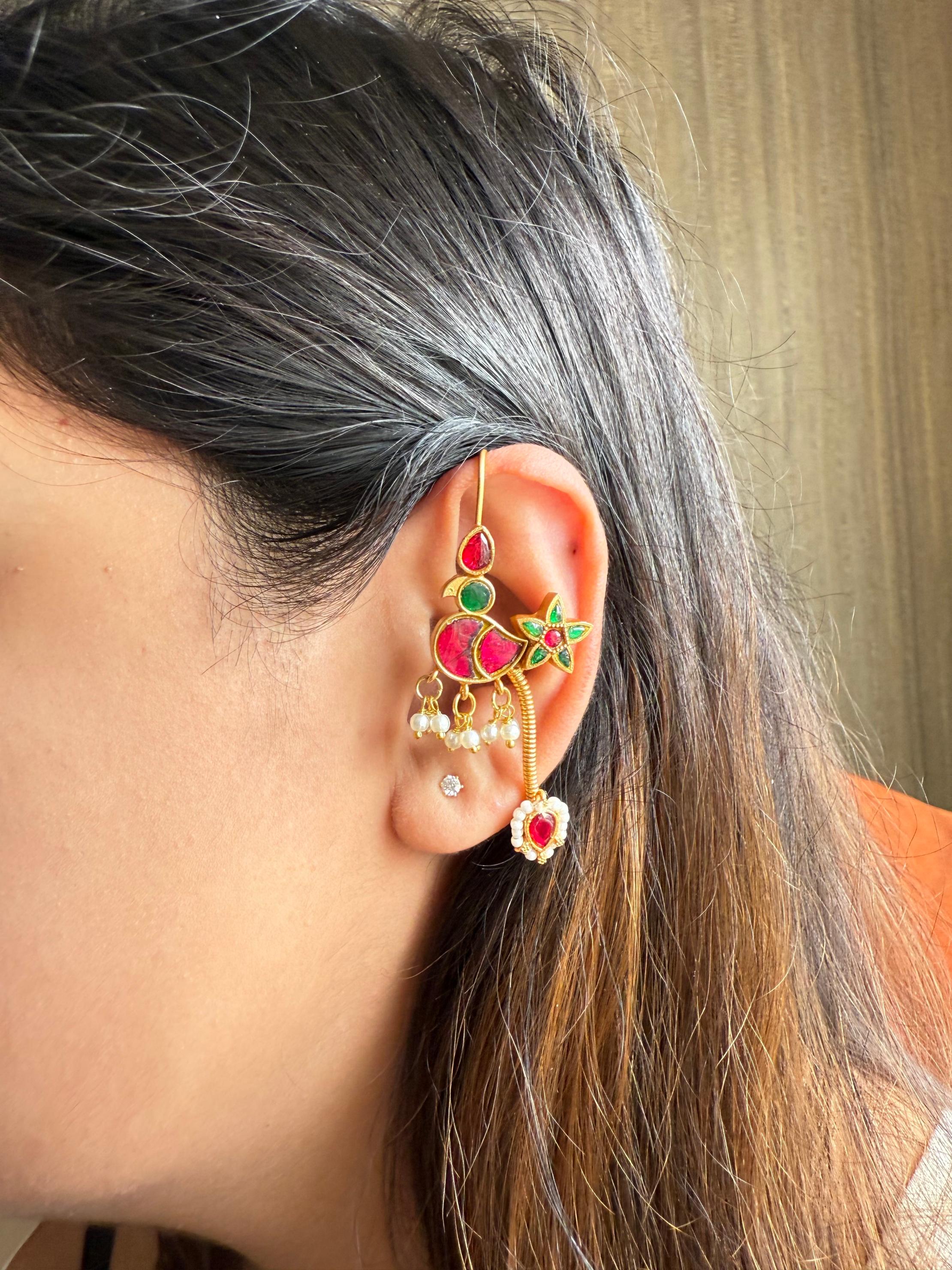 Nikita Polki Earring