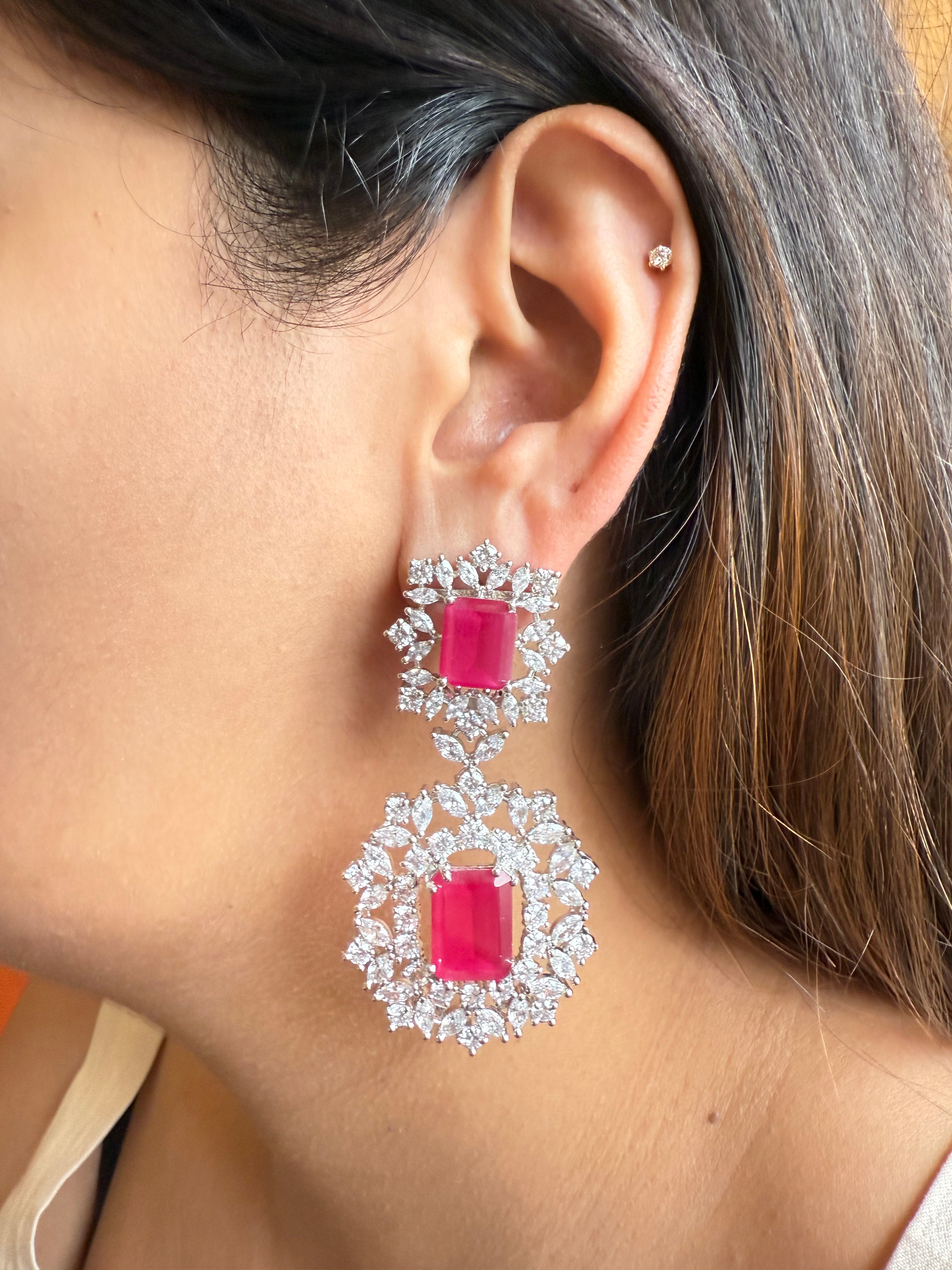 Zeya Diamond Earrings